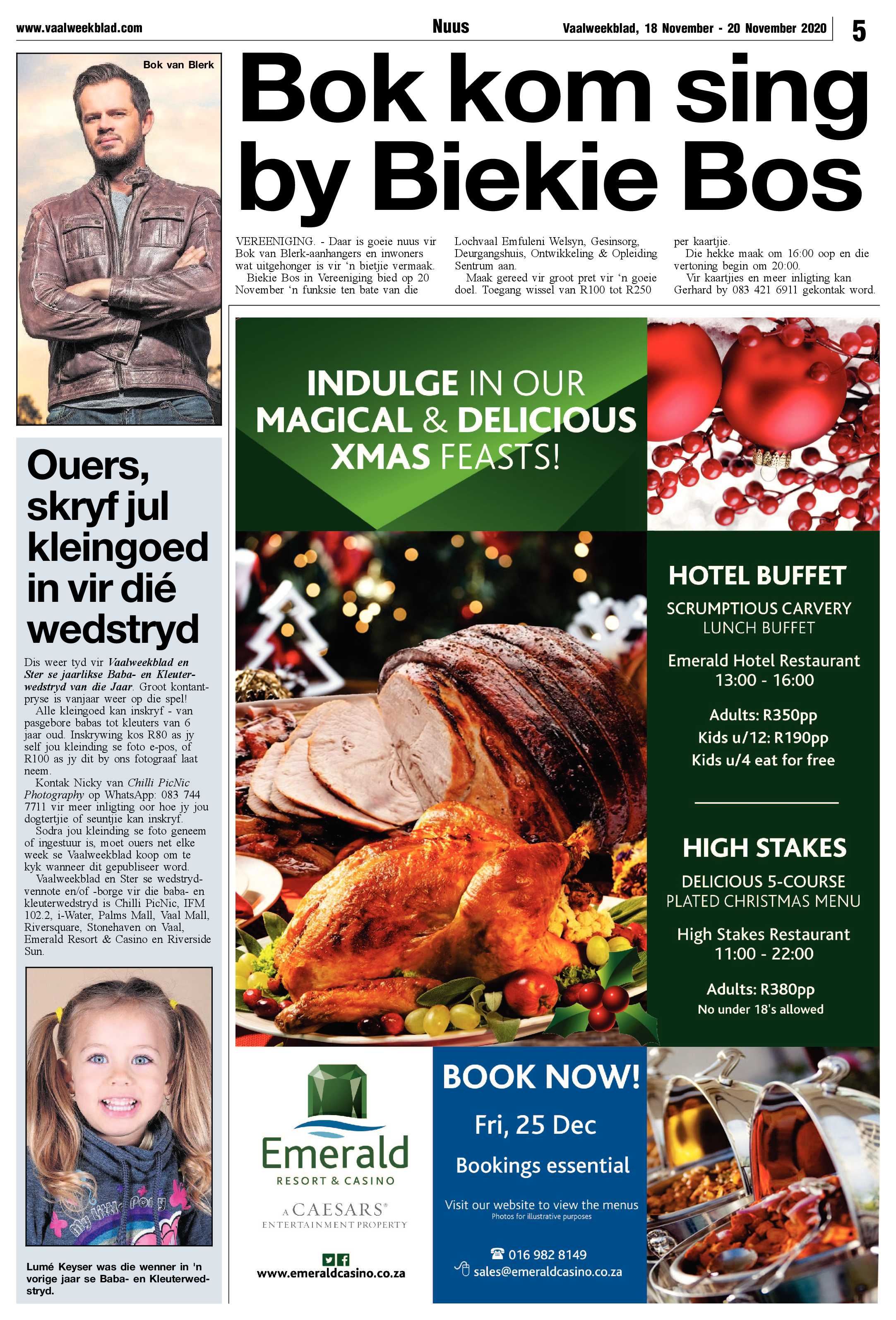 Vaalweekblad 18 November – 20 November 2020 page 5
