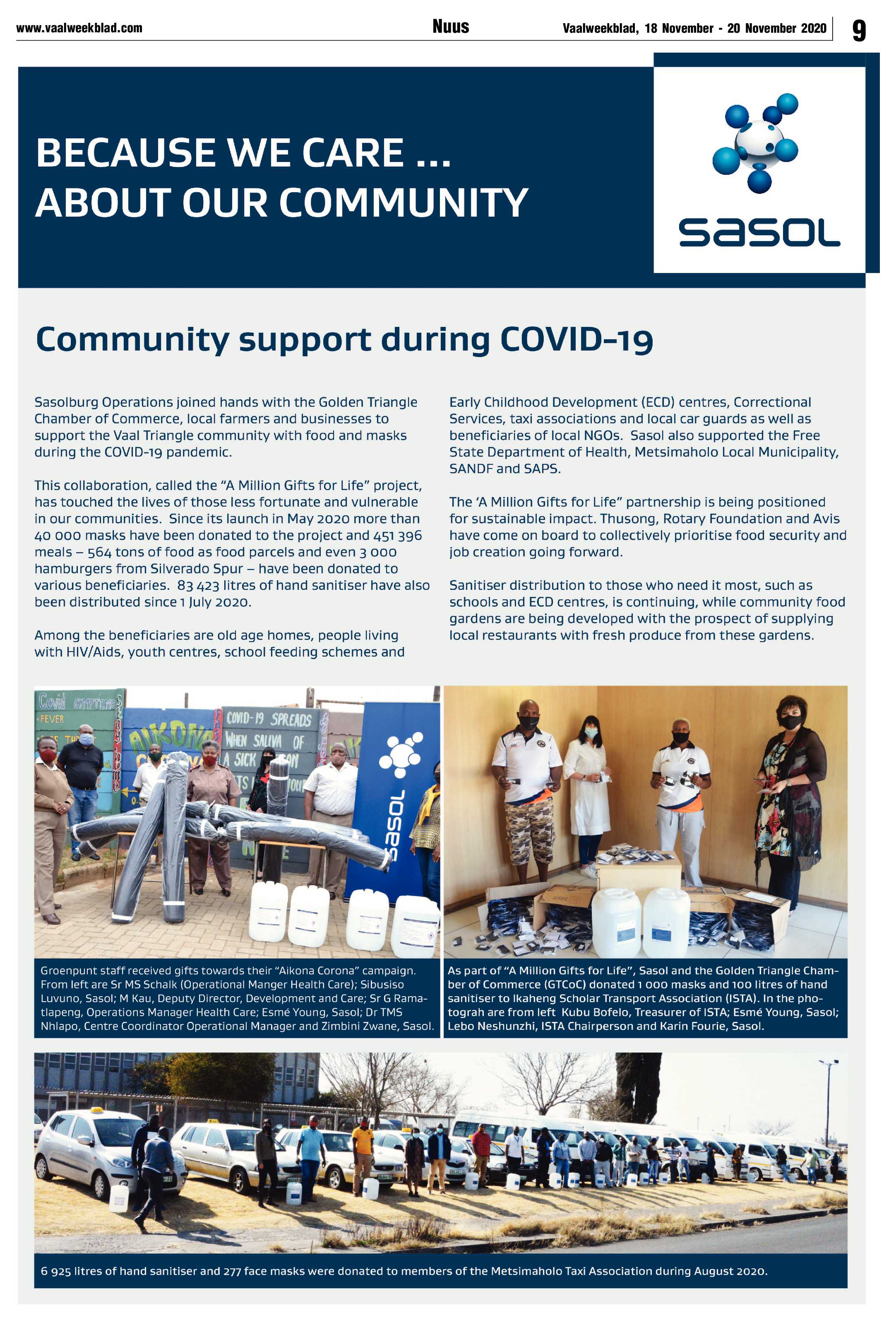 Vaalweekblad 18 November – 20 November 2020 page 9