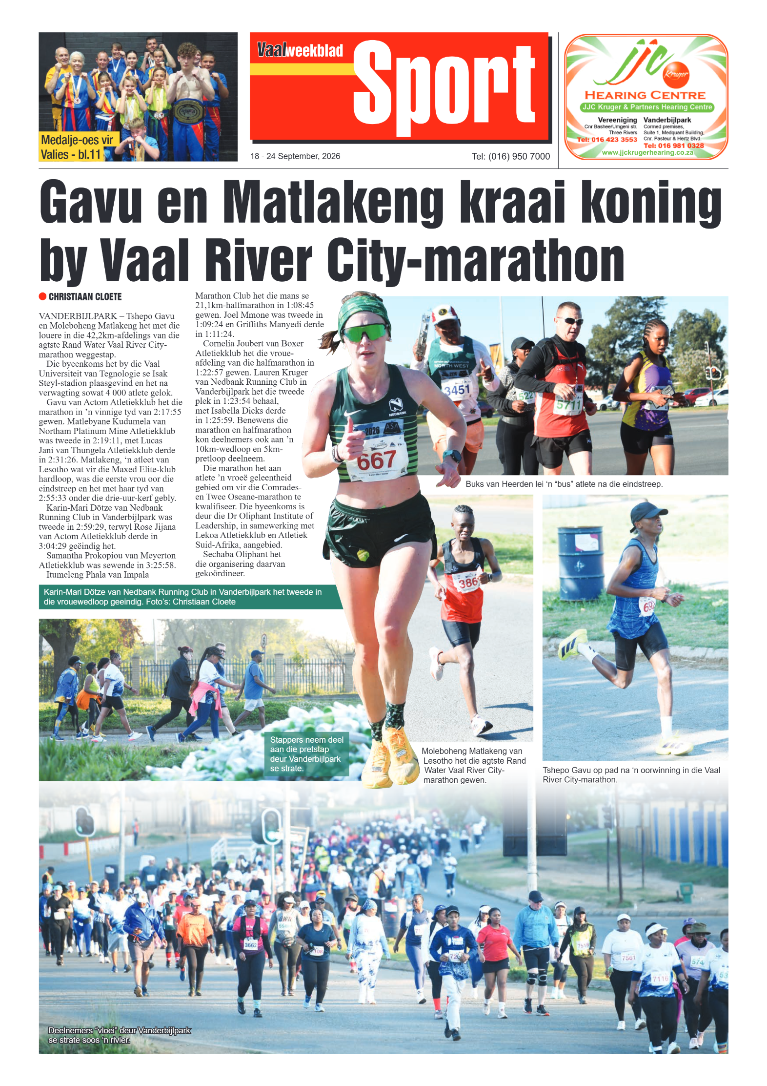Vaalweekblad – 18 September 2026 page 12
