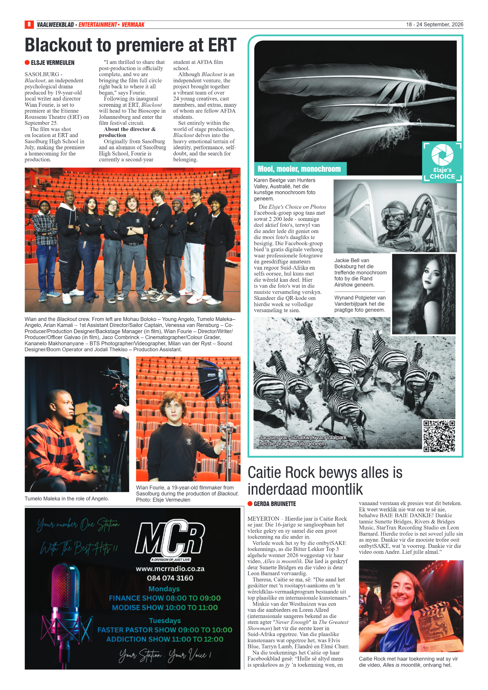 Vaalweekblad – 18 September 2026 page 8