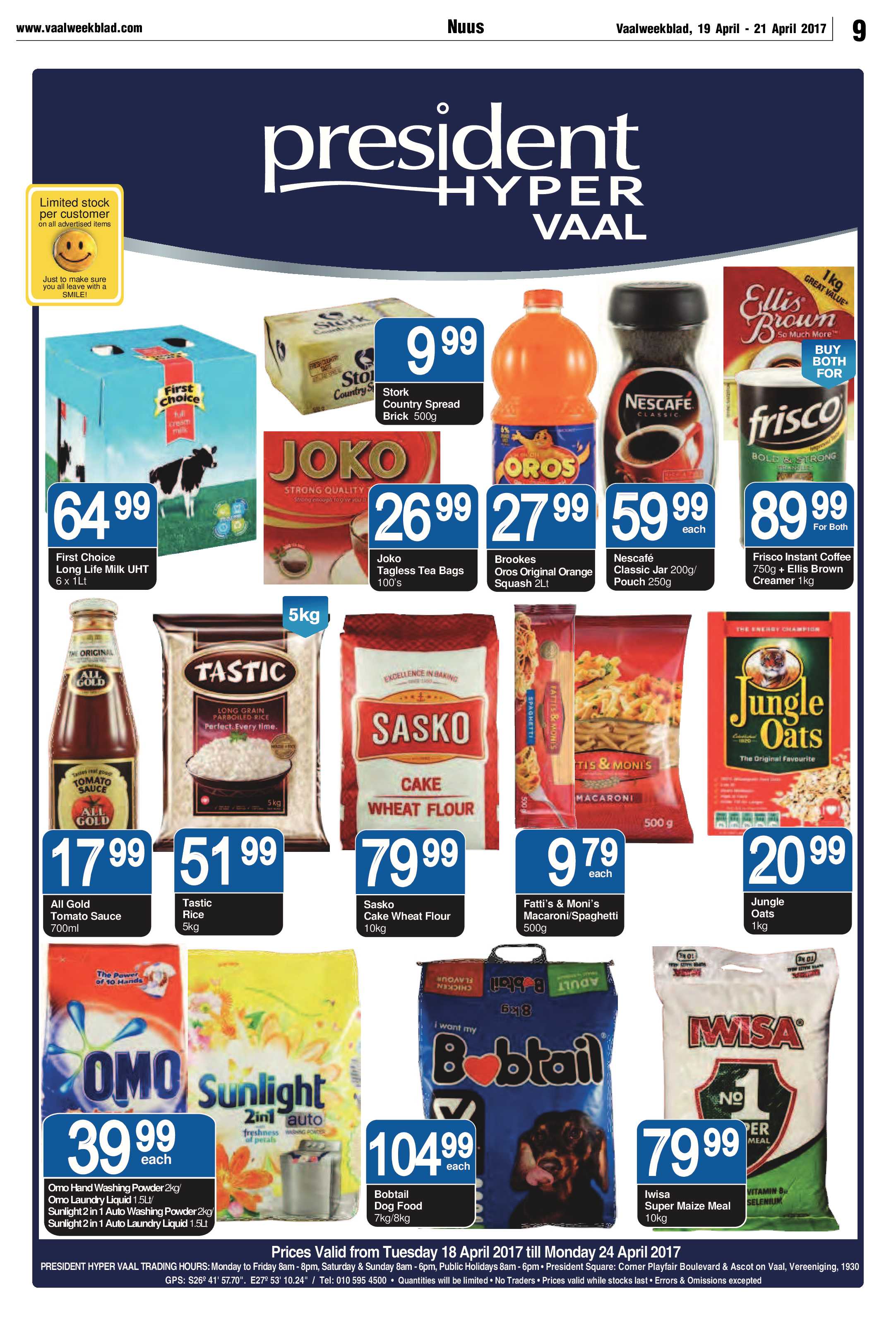 Vaalweekblad 19 -21 April 2017 page 9