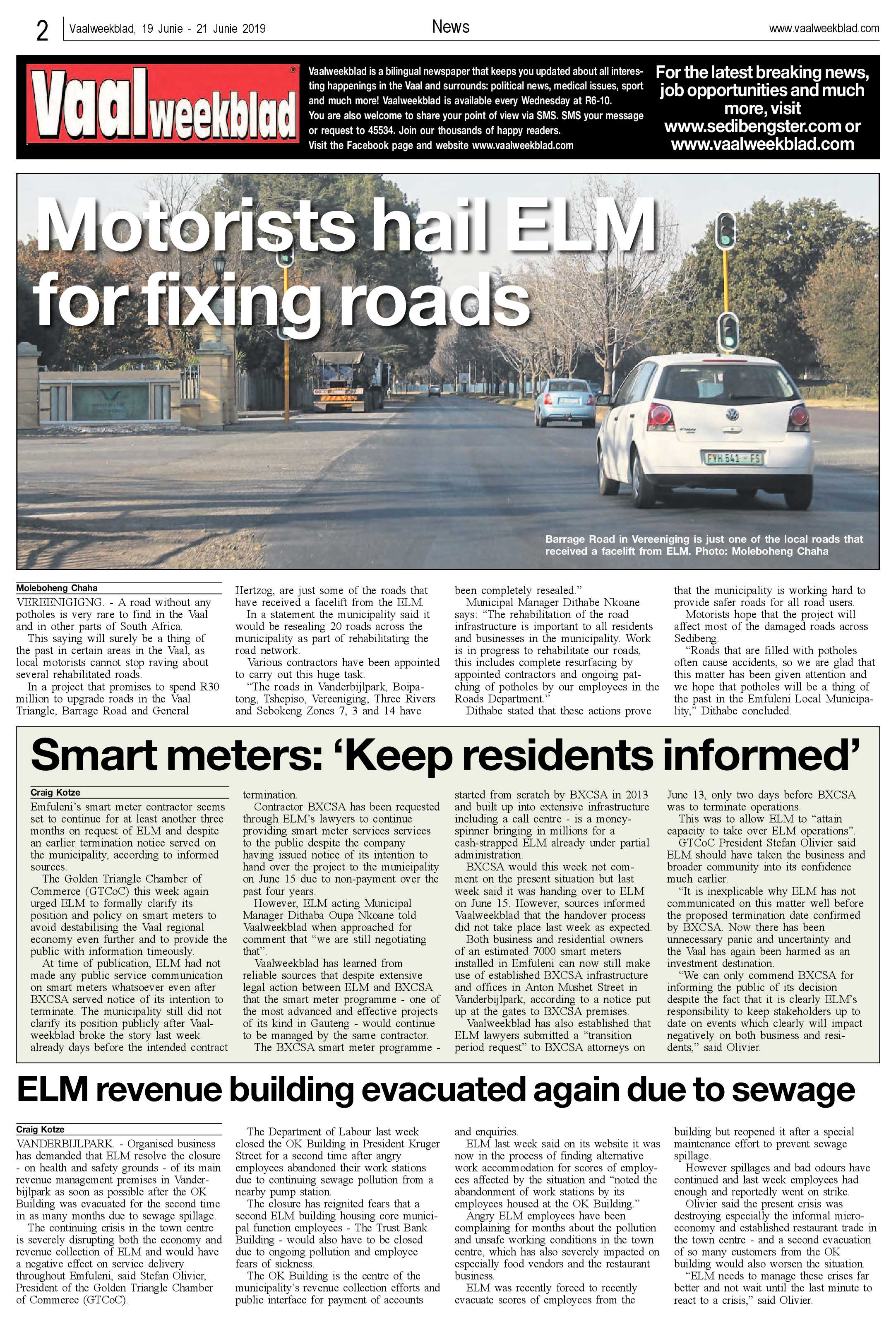 Vaalweekblad 19 – 21 Junie 2019 page 2