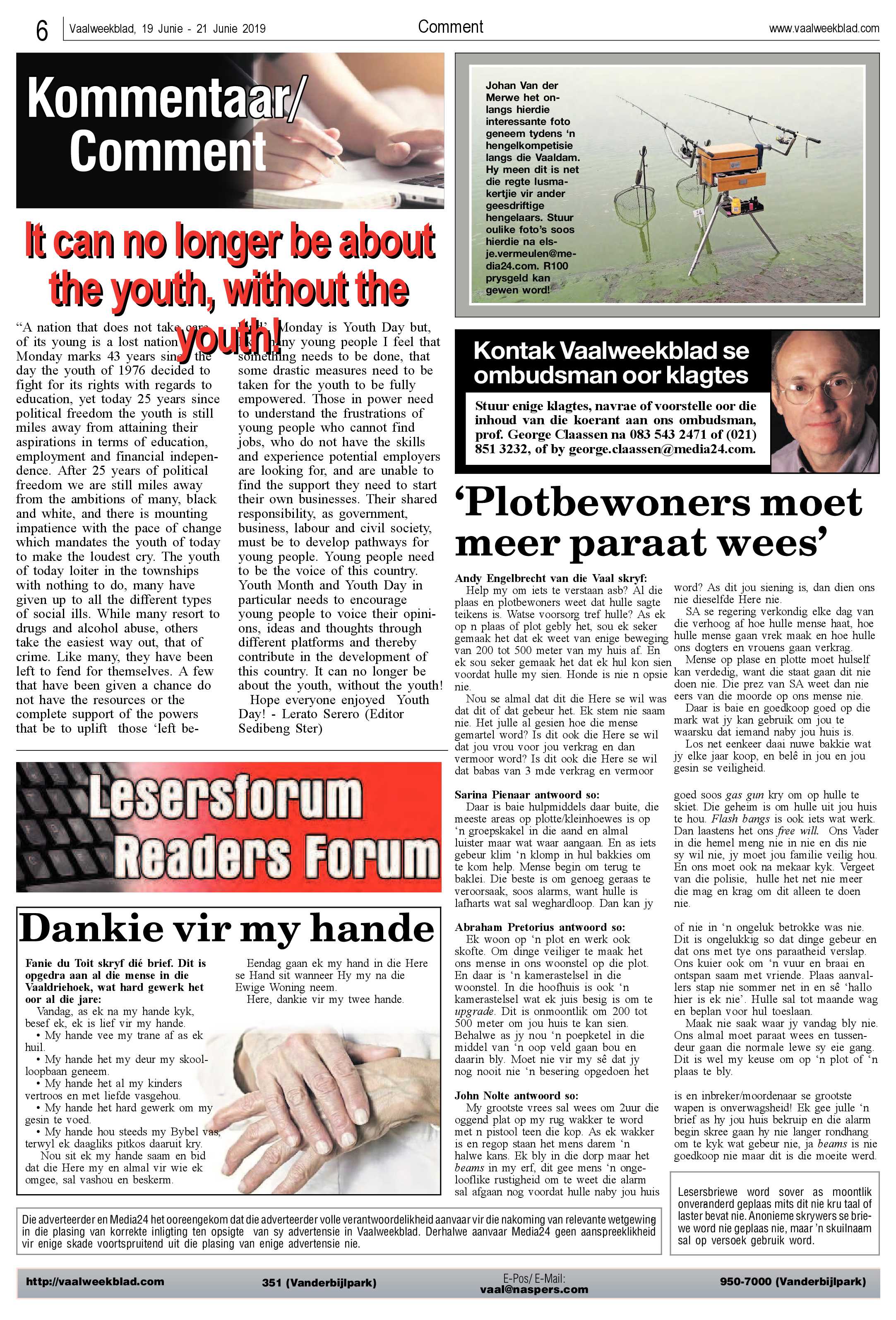 Vaalweekblad 19 – 21 Junie 2019 page 6