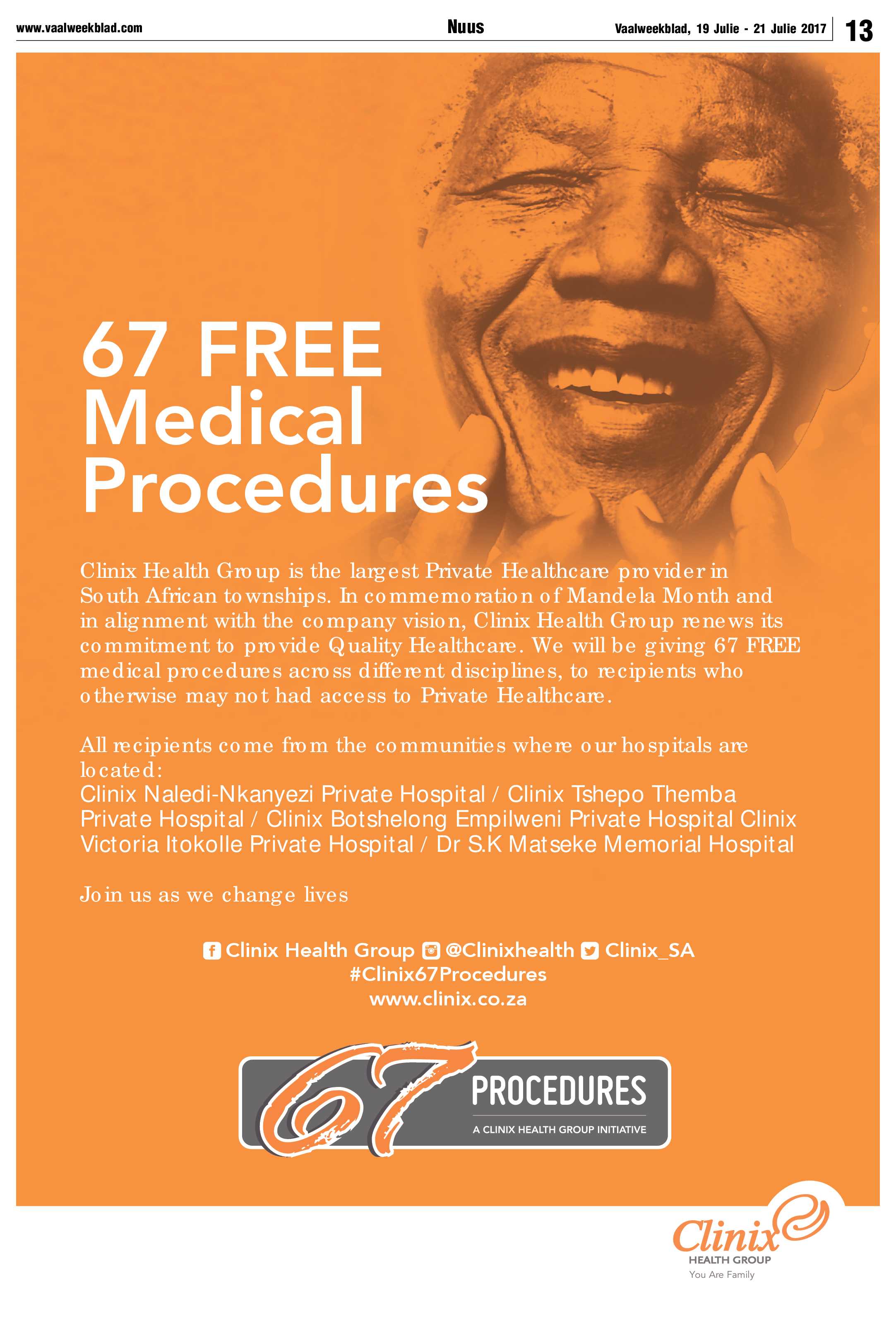 Vaalweekblad 19 – 23 Julie 2017 page 13