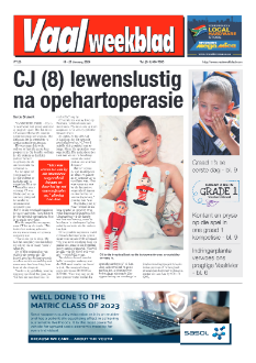 Vaalweekblad, 19 – 25 January, 2024