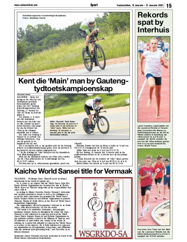 Vaalweekblad 19 Januarie – 21 Januarie 2022 page 15
