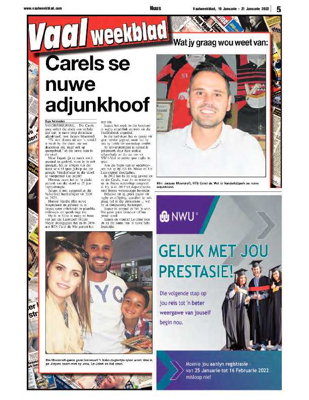 Vaalweekblad 19 Januarie – 21 Januarie 2022 page 5