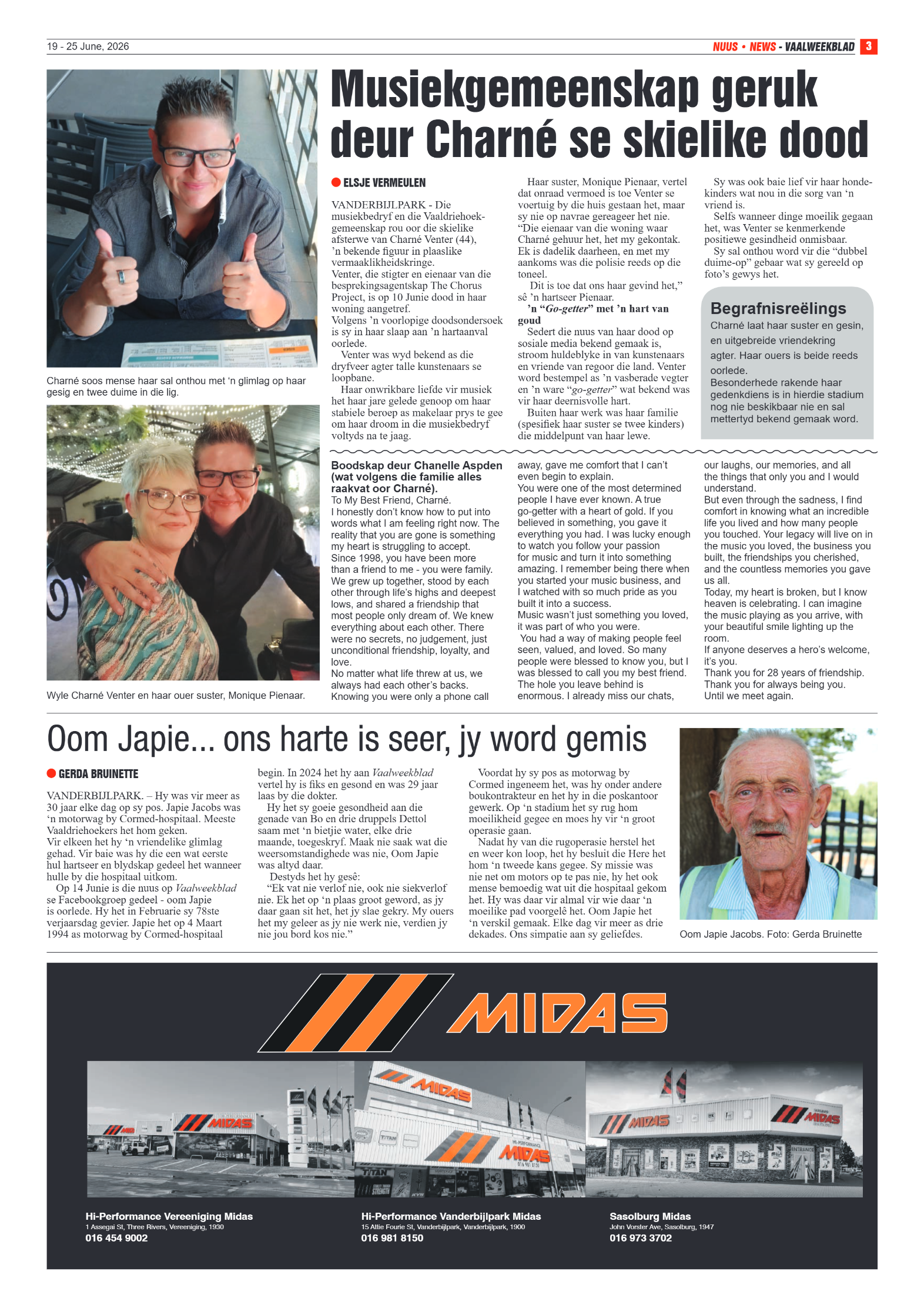 Vaalweekblad – 19 Junie 2026 page 3