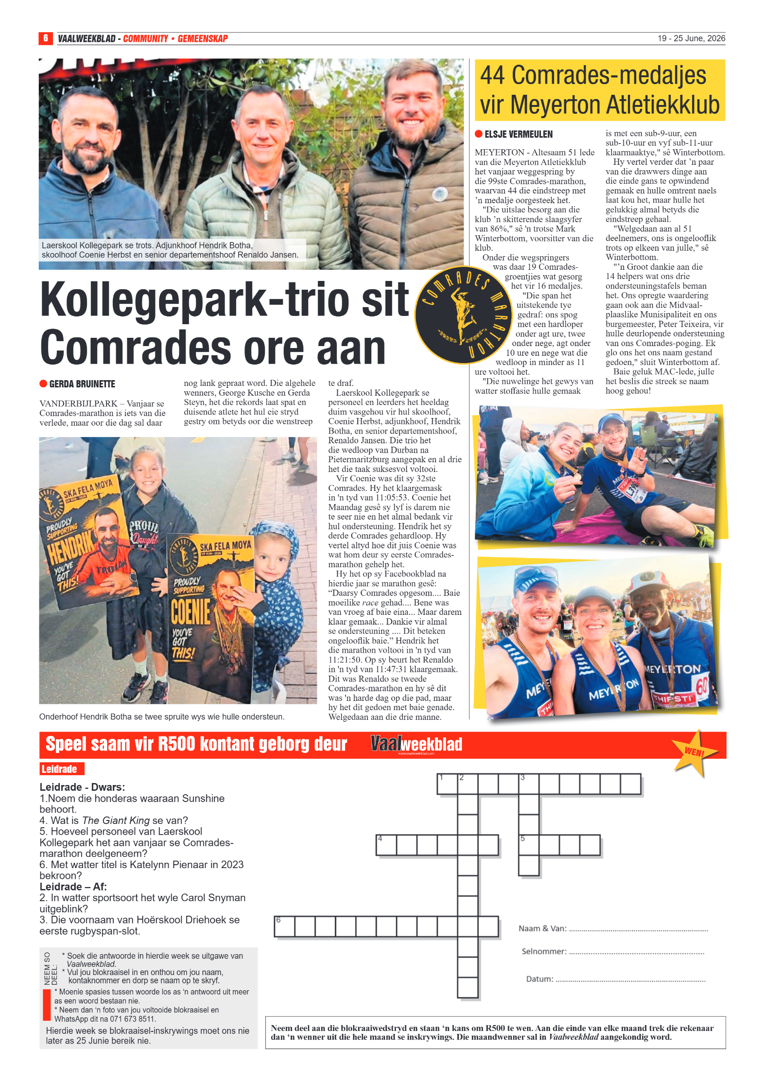 Vaalweekblad – 19 Junie 2026 page 6