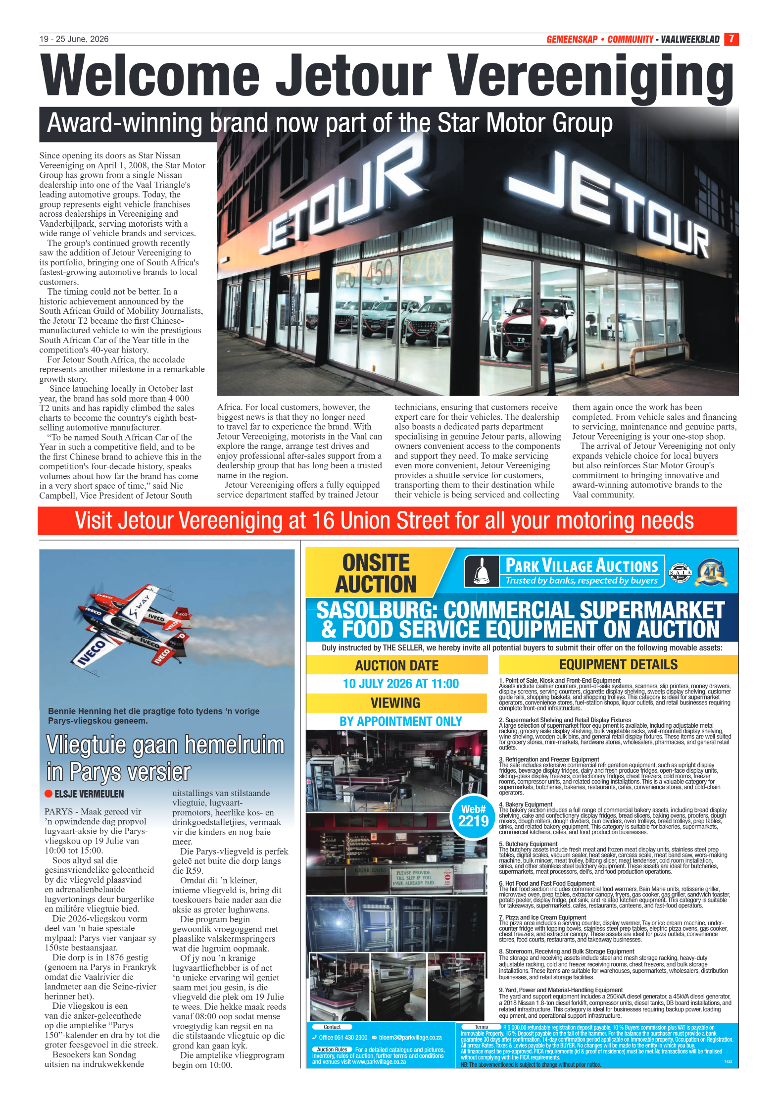 Vaalweekblad – 19 Junie 2026 page 7