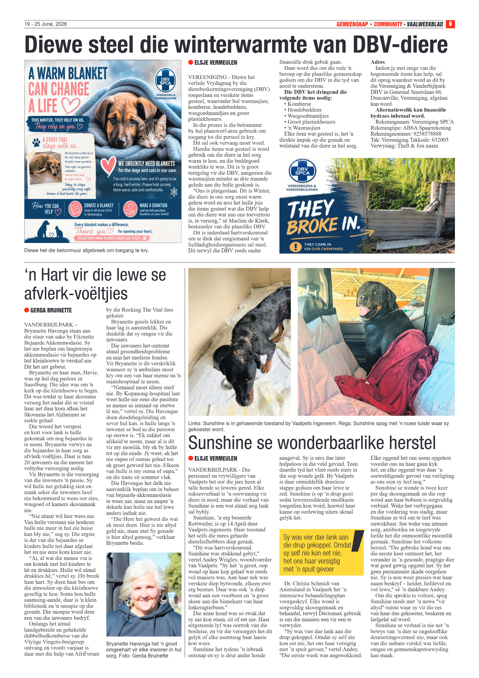 Vaalweekblad – 19 Junie 2026 page 9