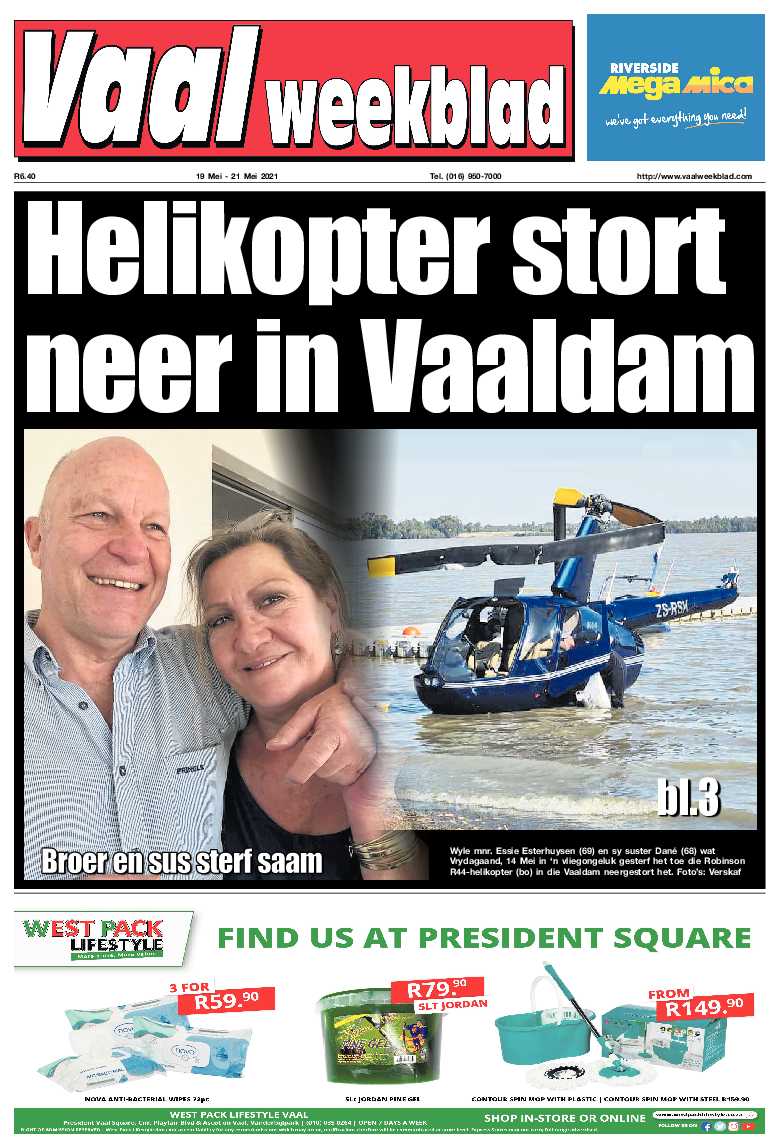 Vaalweekblad 19 Mei – 21 Mei 2021 page 1
