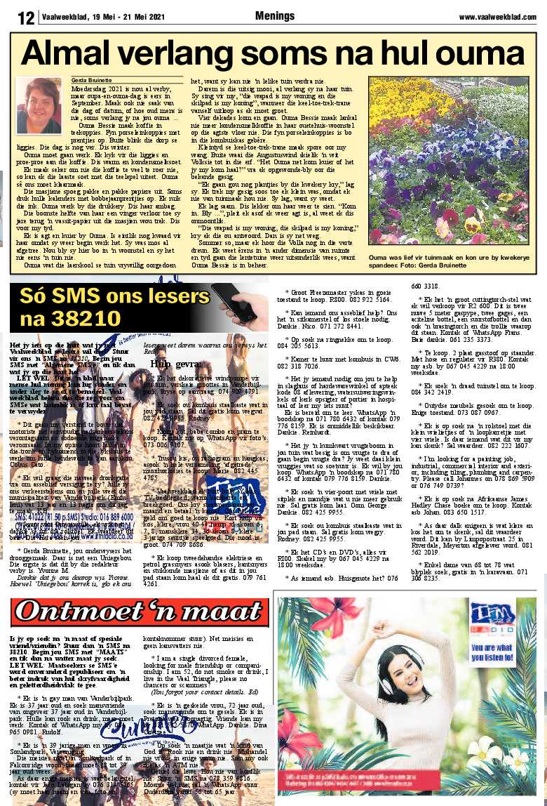 Vaalweekblad 19 Mei – 21 Mei 2021 page 12