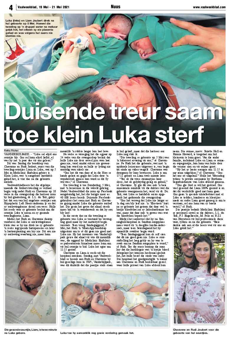 Vaalweekblad 19 Mei – 21 Mei 2021 page 4
