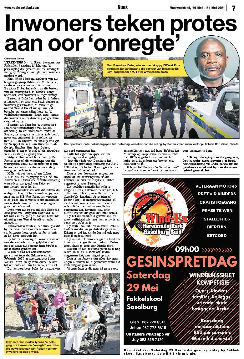 Vaalweekblad 19 Mei – 21 Mei 2021 page 7