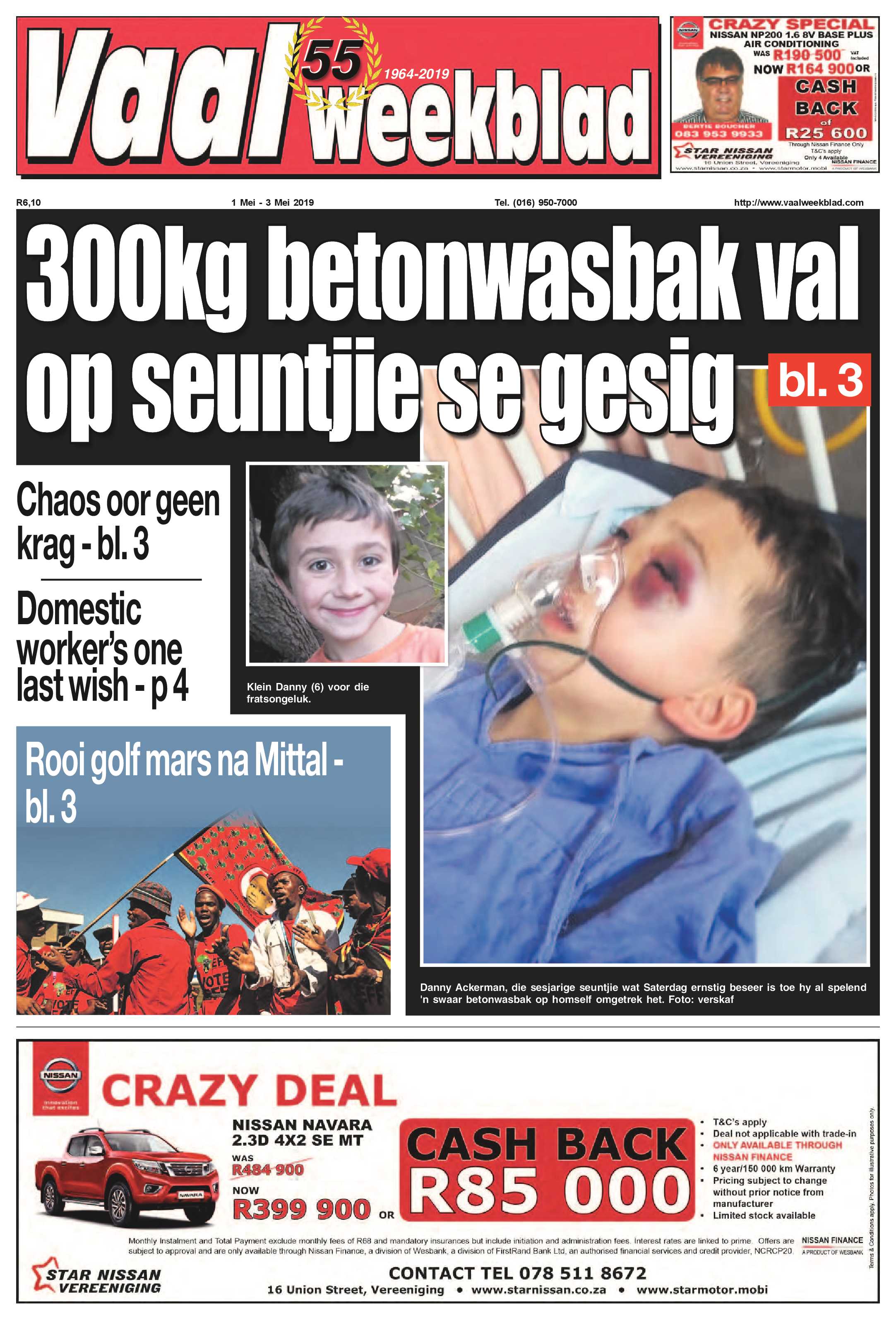 Vaalweekblad 1 - 3 Mei 2019 - vaalweekblad