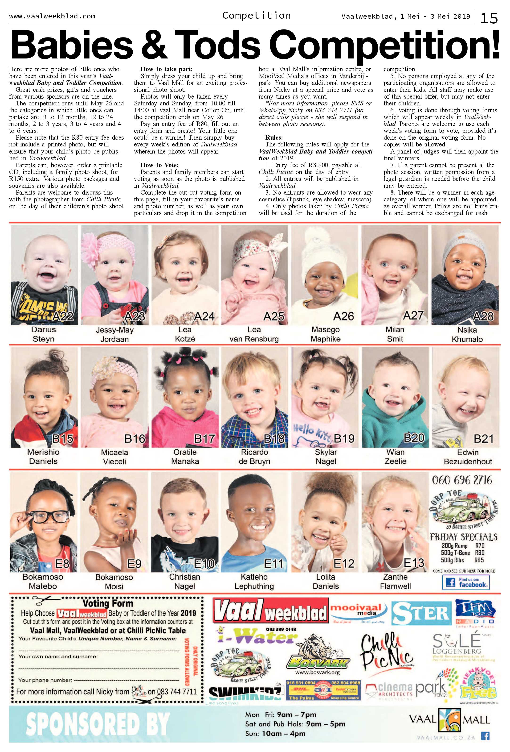 Vaalweekblad 1 – 3 Mei 2019 page 15
