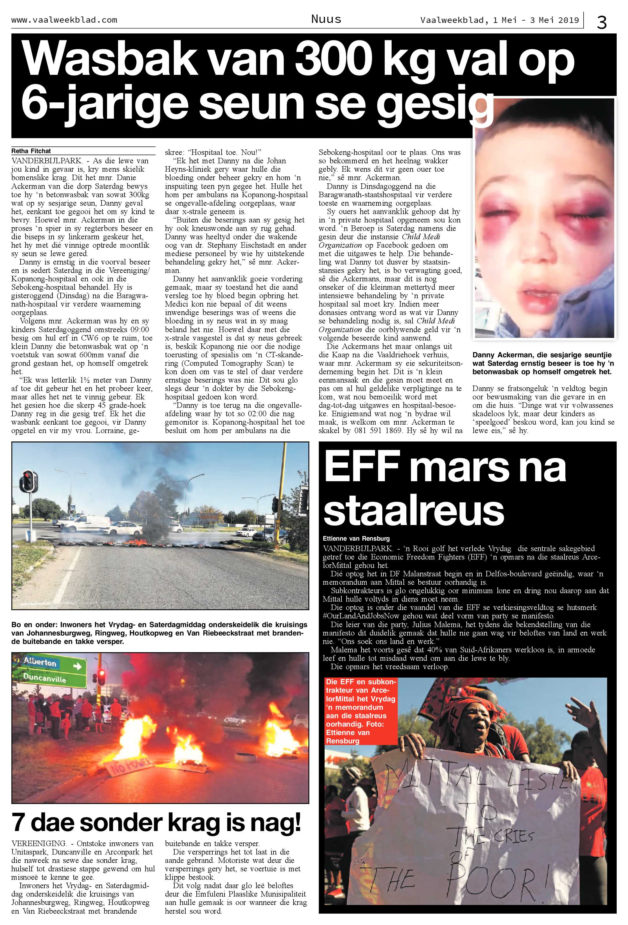 Vaalweekblad 1 – 3 Mei 2019 page 3
