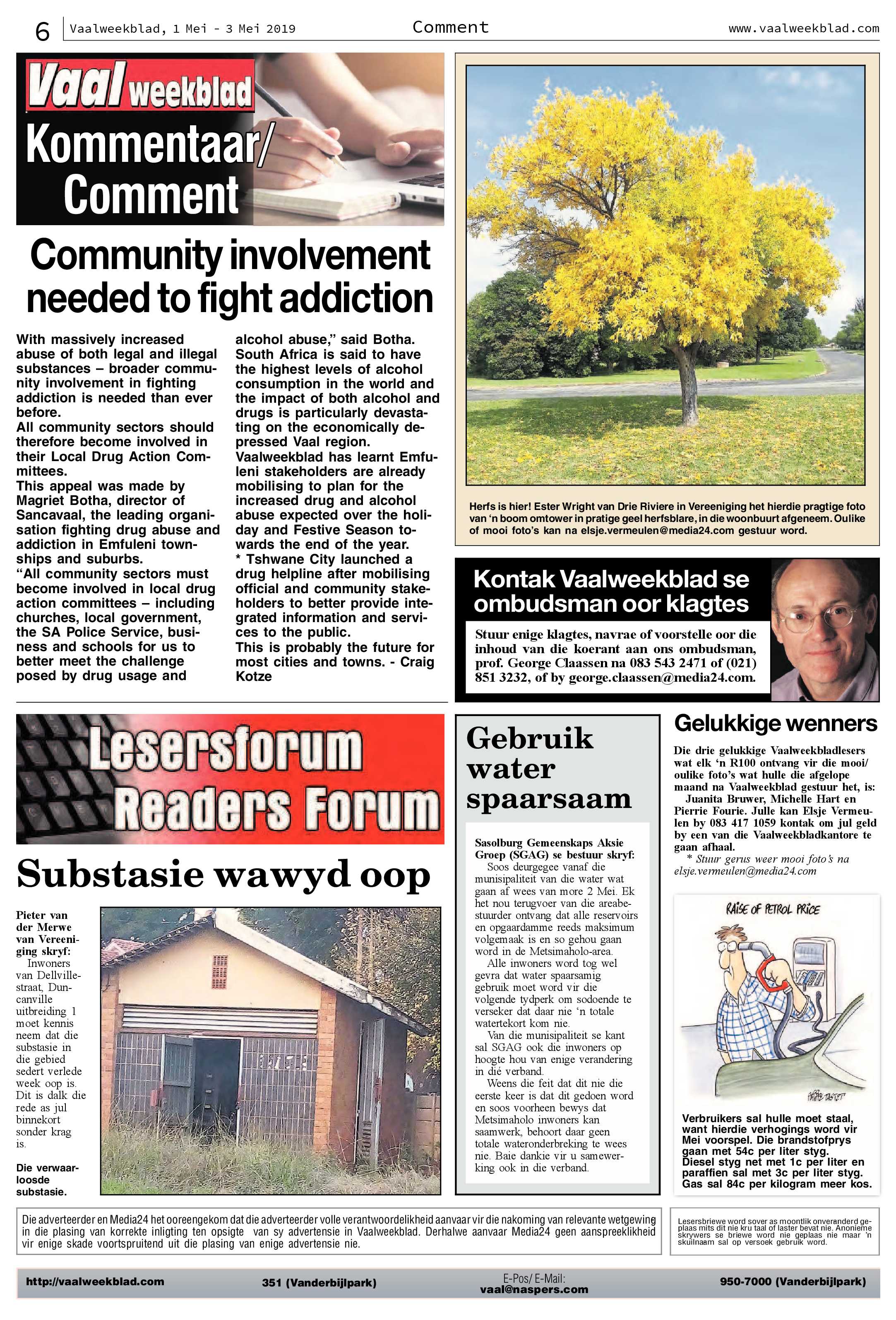 Vaalweekblad 1 – 3 Mei 2019 page 6