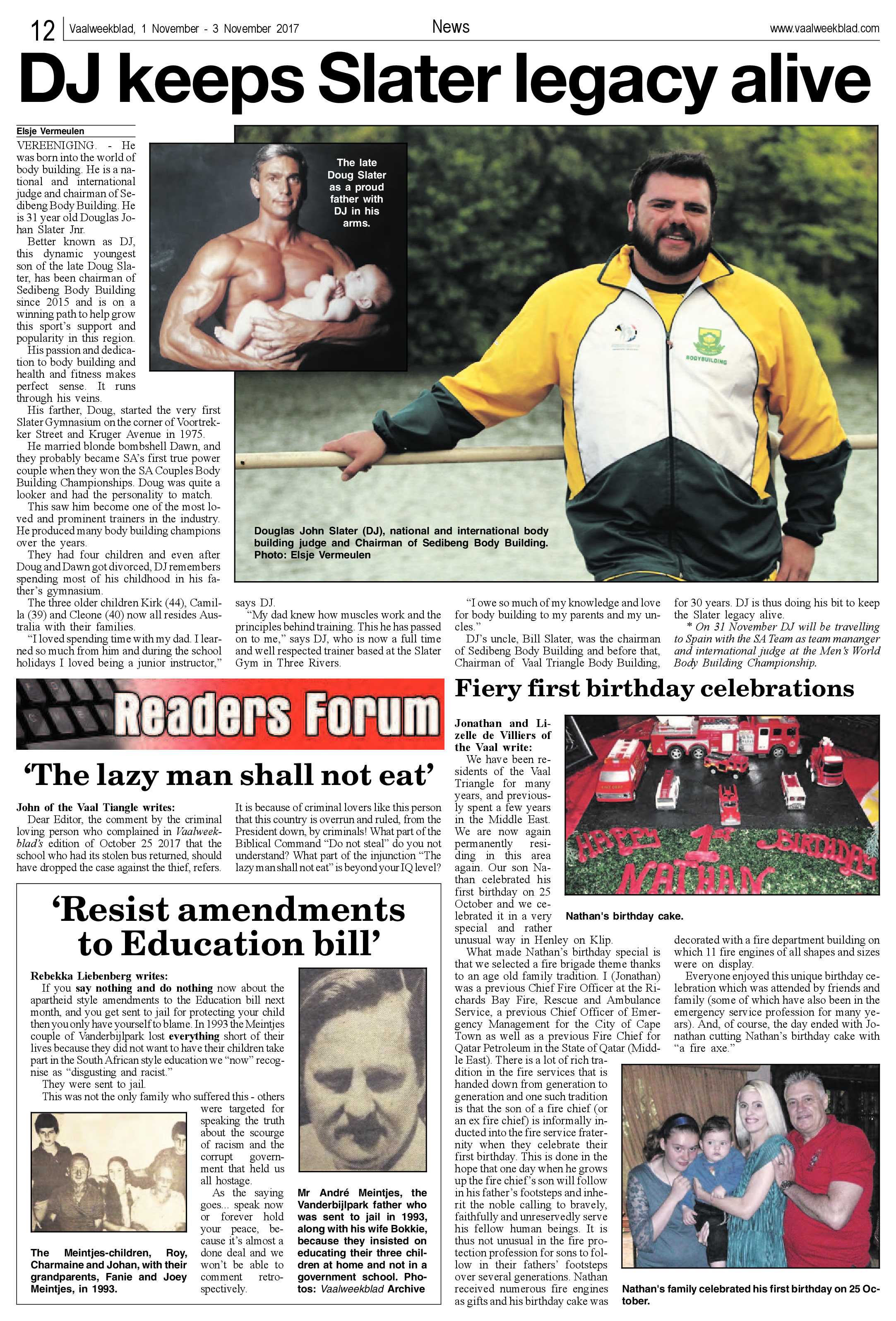 Vaalweekblad 1 – 3 November 2017 page 12