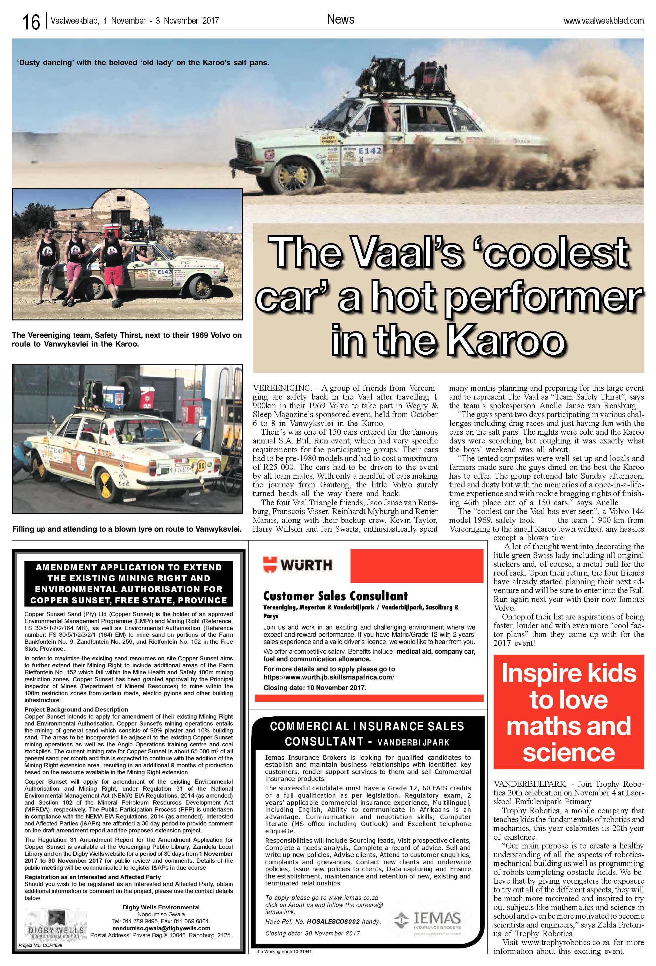 Vaalweekblad 1 – 3 November 2017 page 16