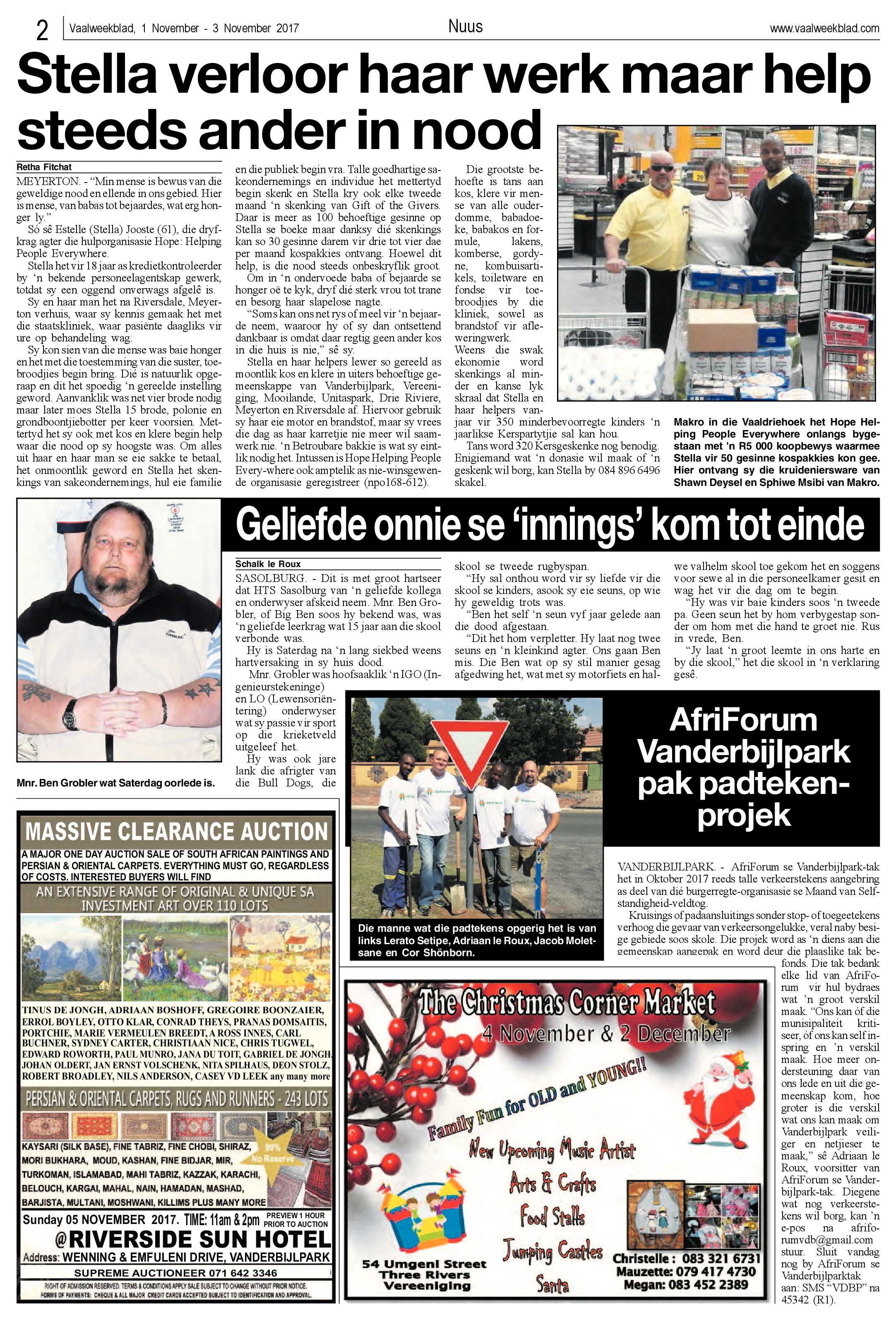 Vaalweekblad 1 – 3 November 2017 page 2