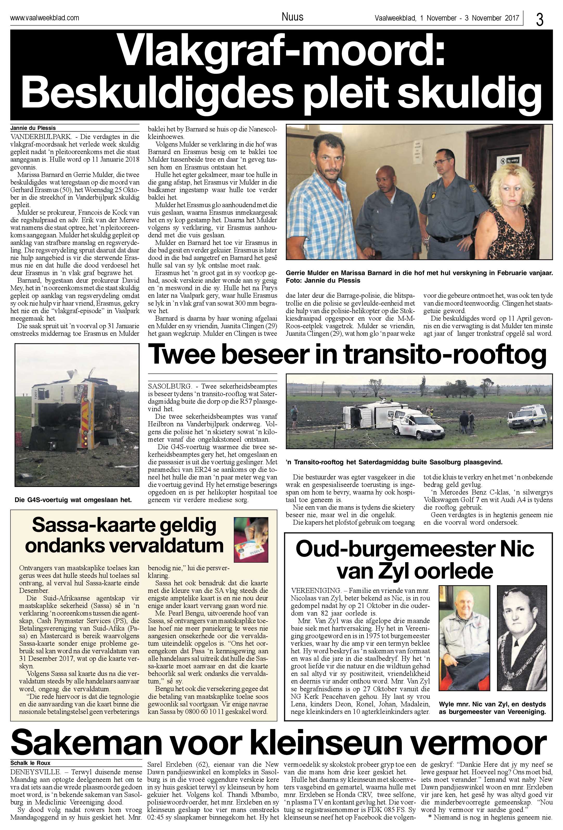 Vaalweekblad 1 – 3 November 2017 page 3