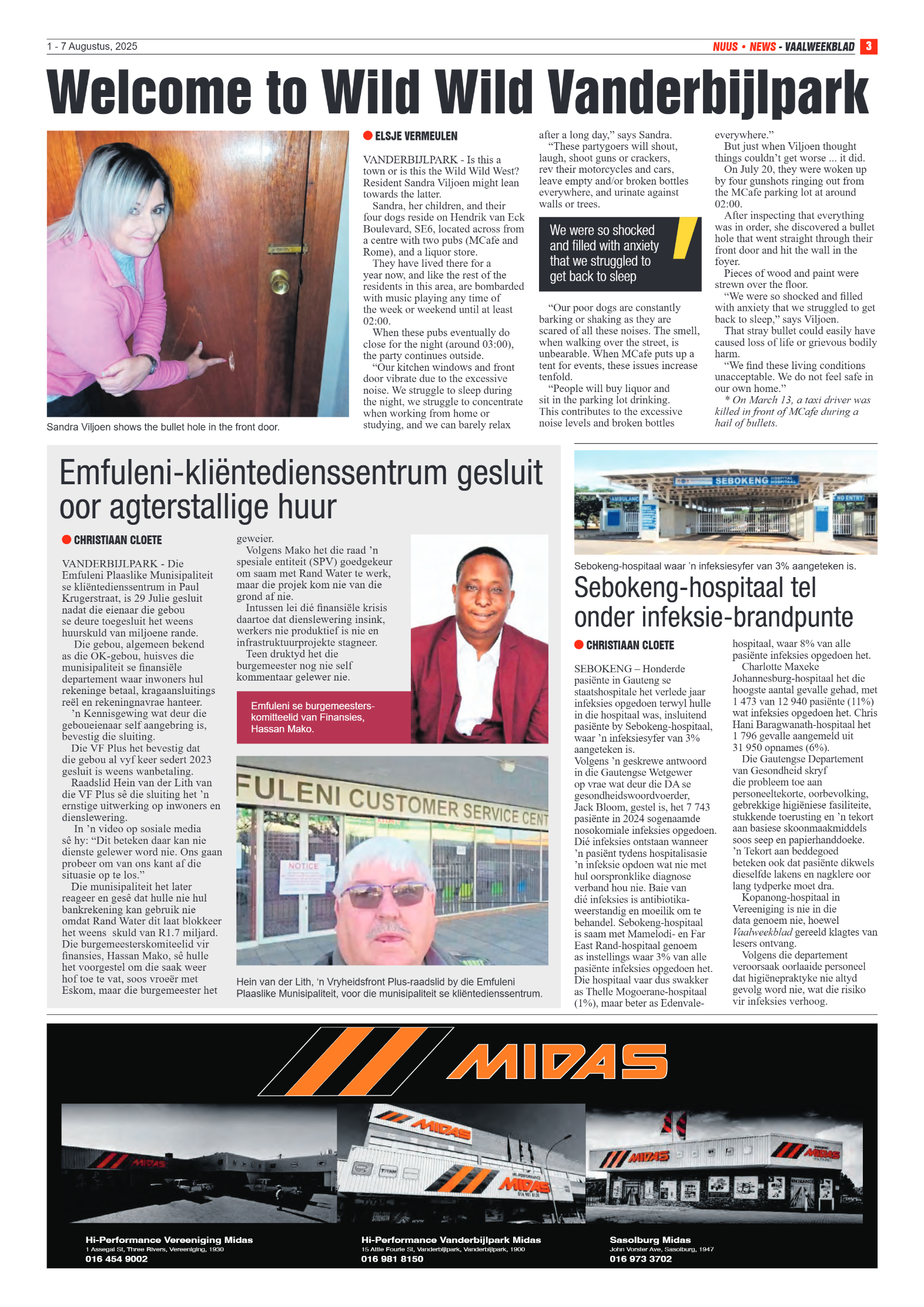 Vaalweekblad 1 – 7 Augustus, 2025 page 3