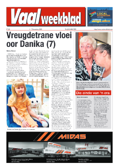Vaalweekblad, 1 – 7 December, 2023