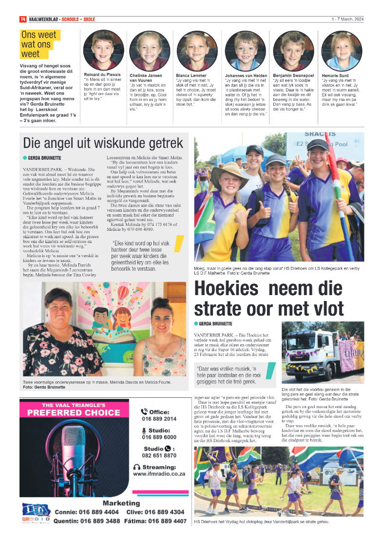 Vaalweekblad – 1 – 7 March, 2024 page 14
