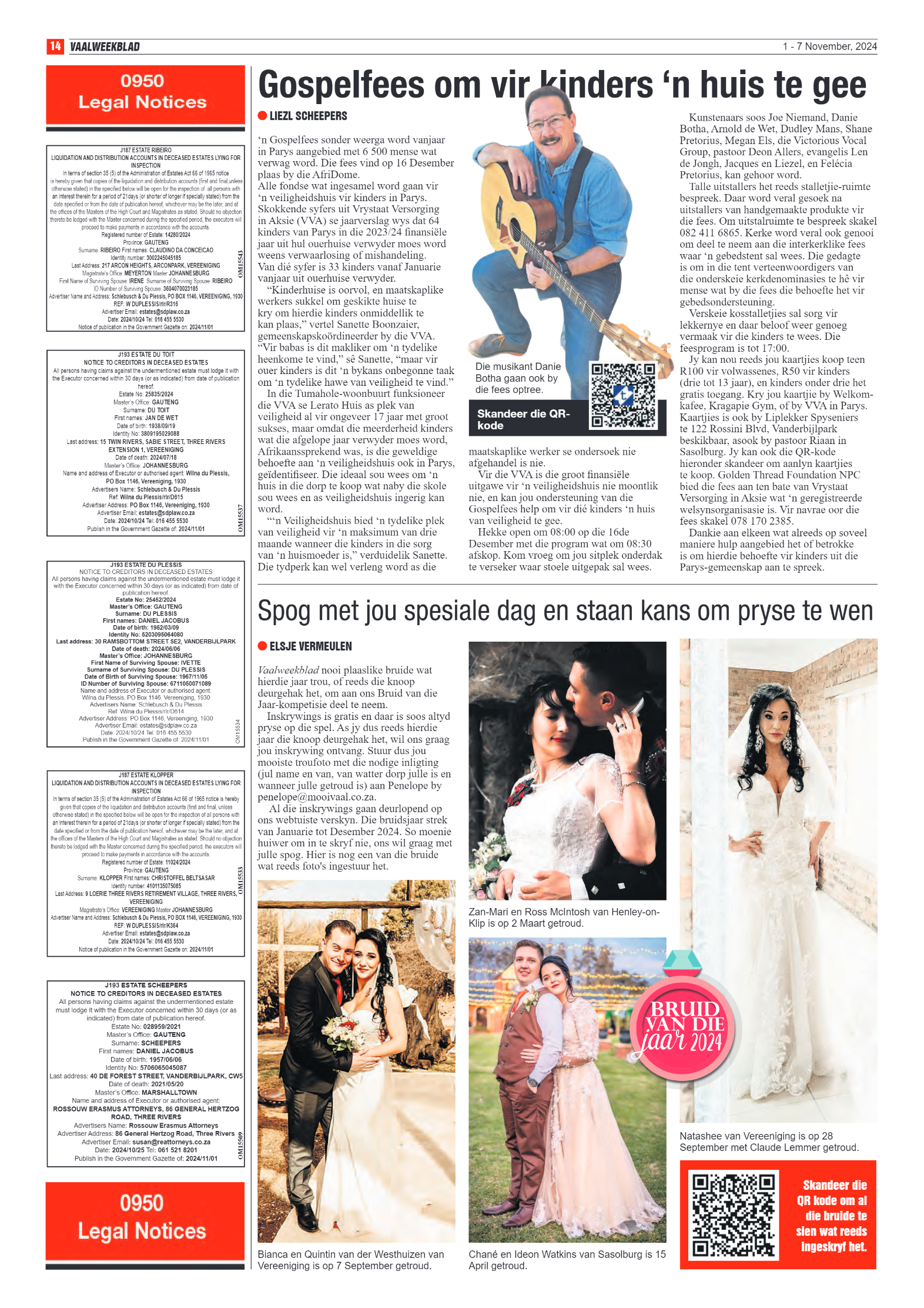 Vaalweekblad – 1 – 7 November, 2024 page 13