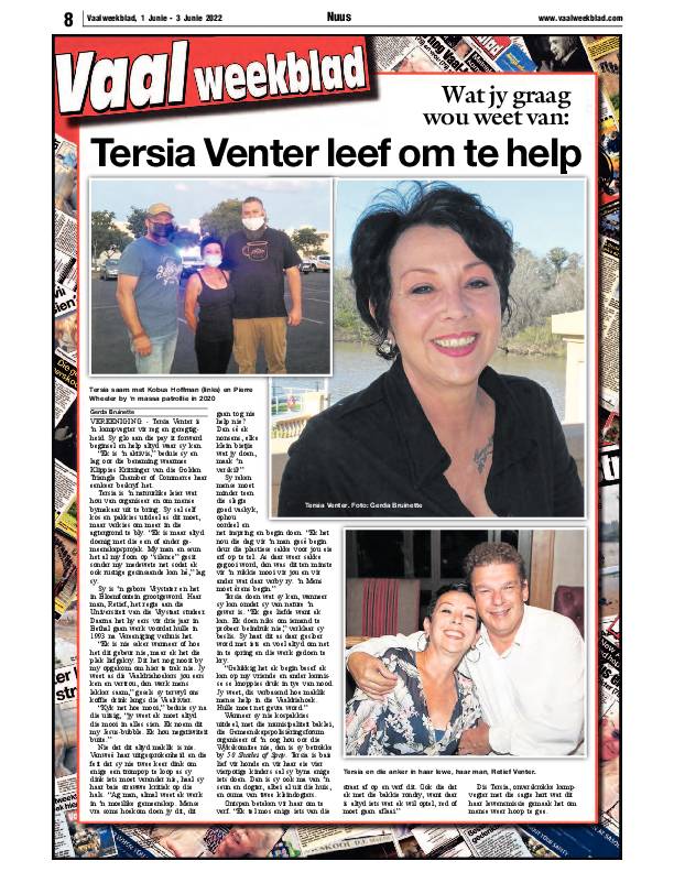 Vaalweekblad, 1 Junie – 3 Junie 2022 page 8