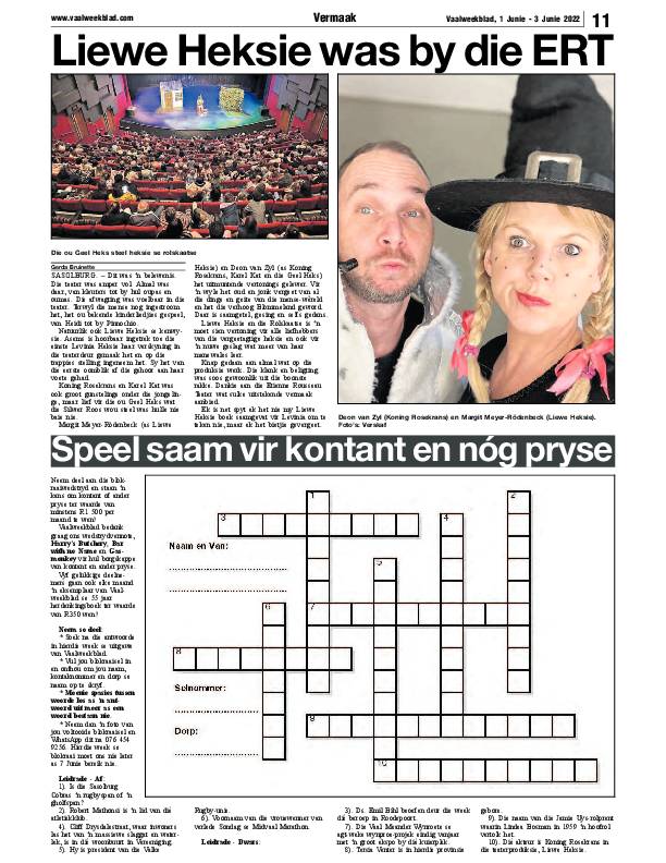 Vaalweekblad, 1 Junie – 3 Junie 2022 page 9