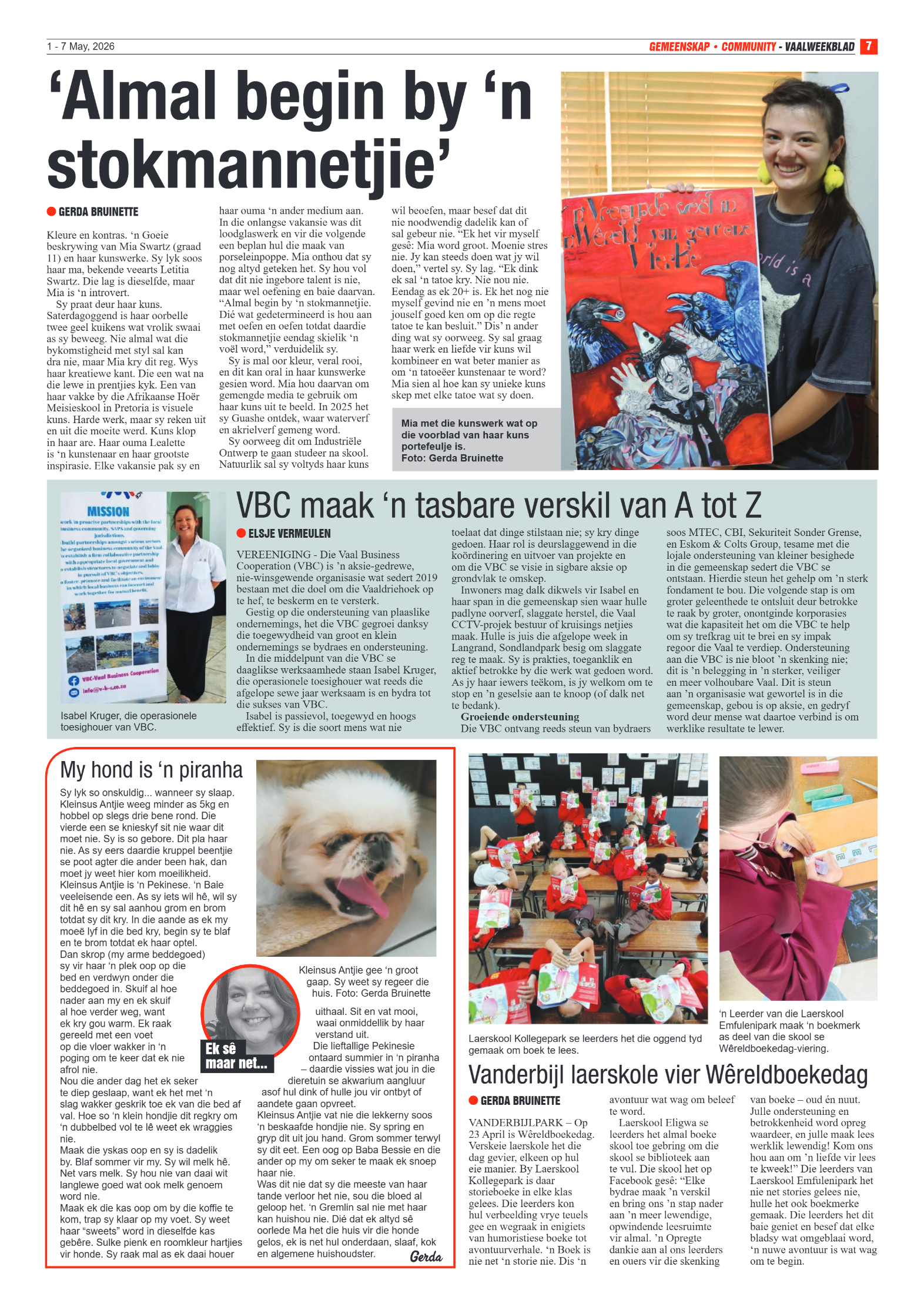 Vaalweekblad – 1 Mei 2026 page 7