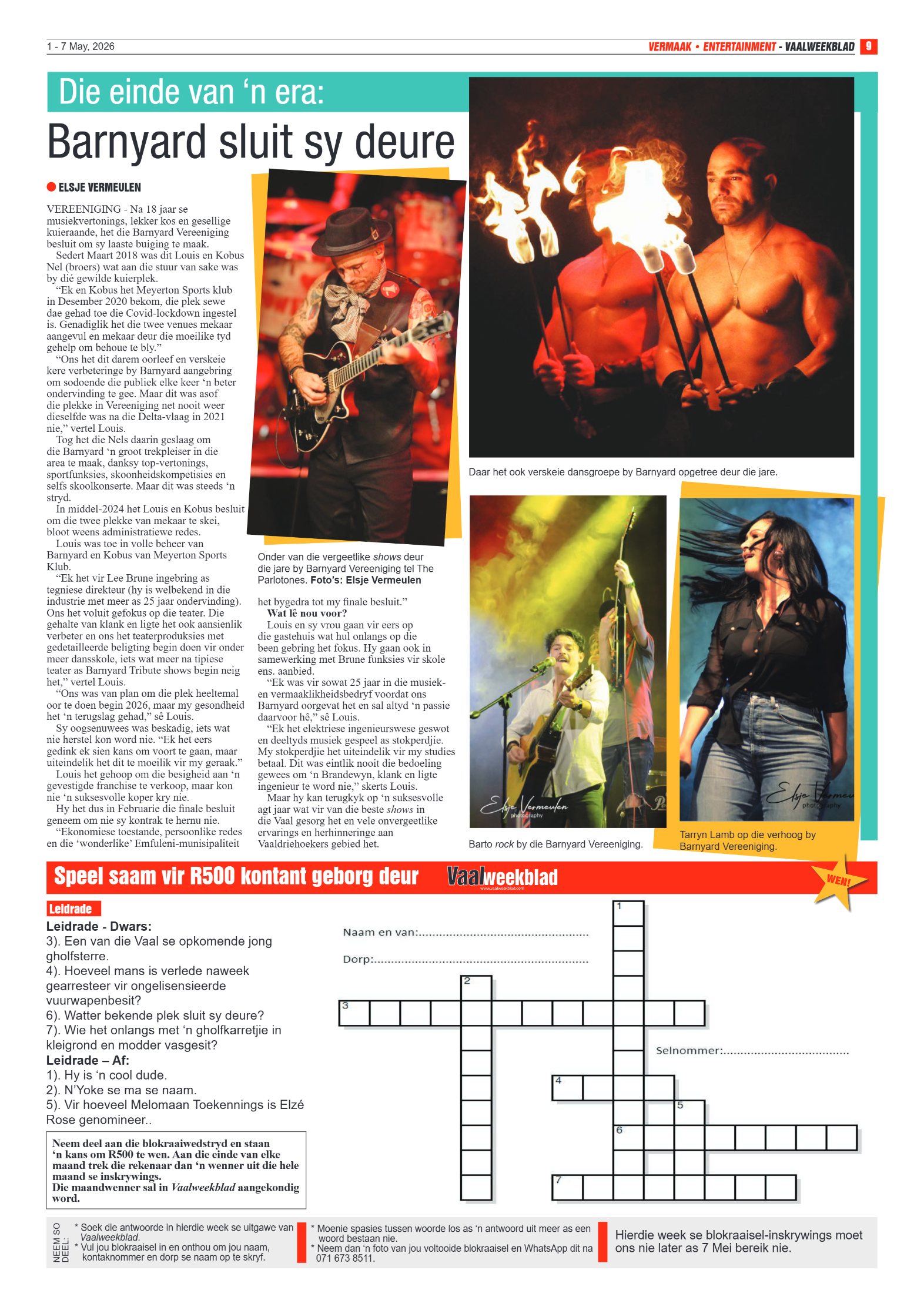 Vaalweekblad – 1 Mei 2026 page 9