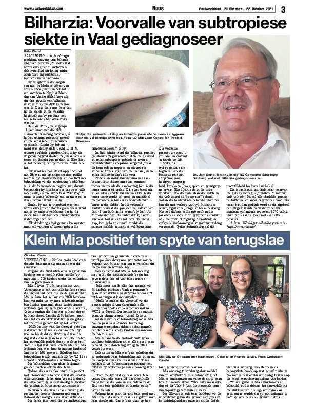 Vaalweekblad, 1 September – 3 September 2021 page 5