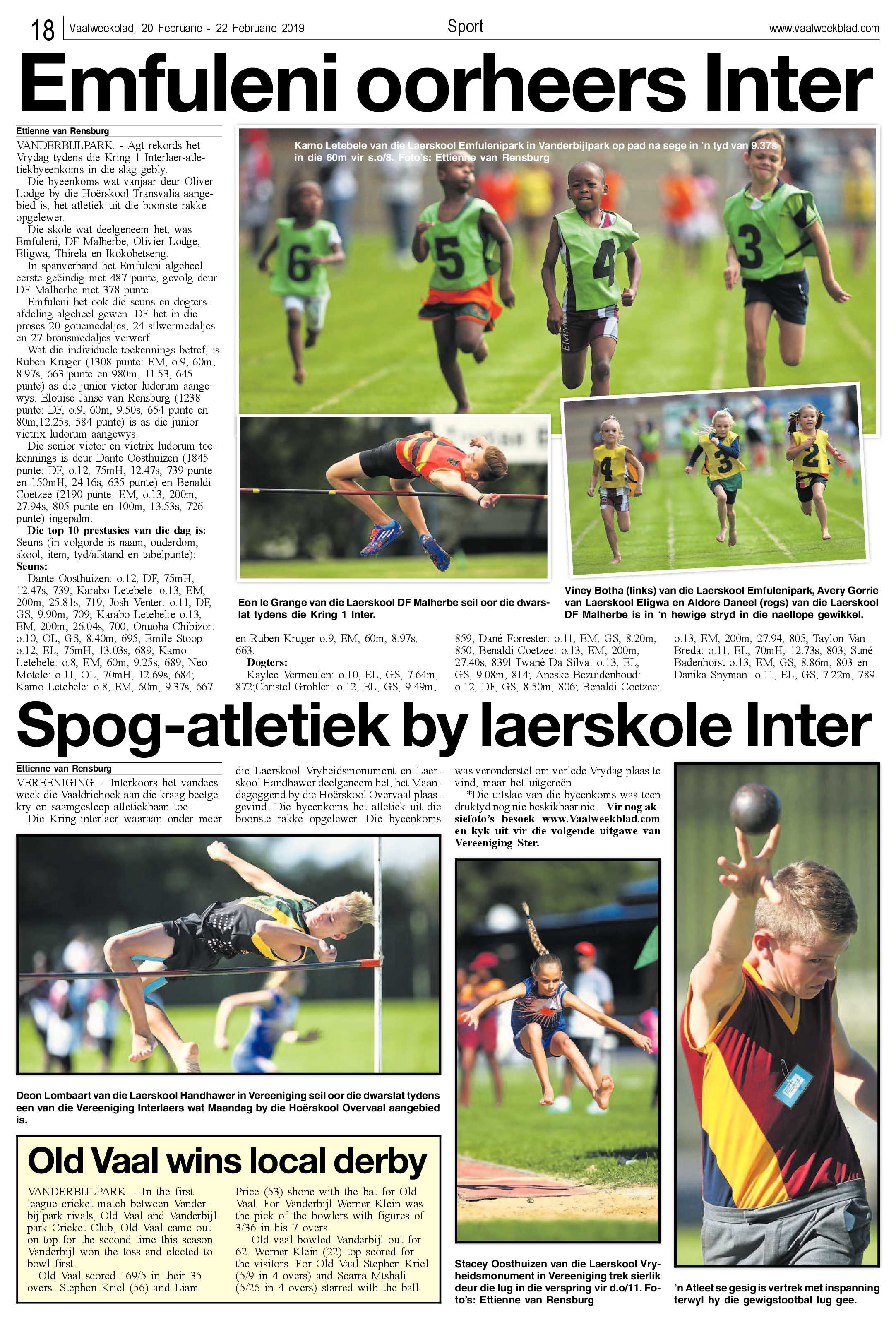 Vaalweekblad 20 – 22 Februarie 2019 page 18