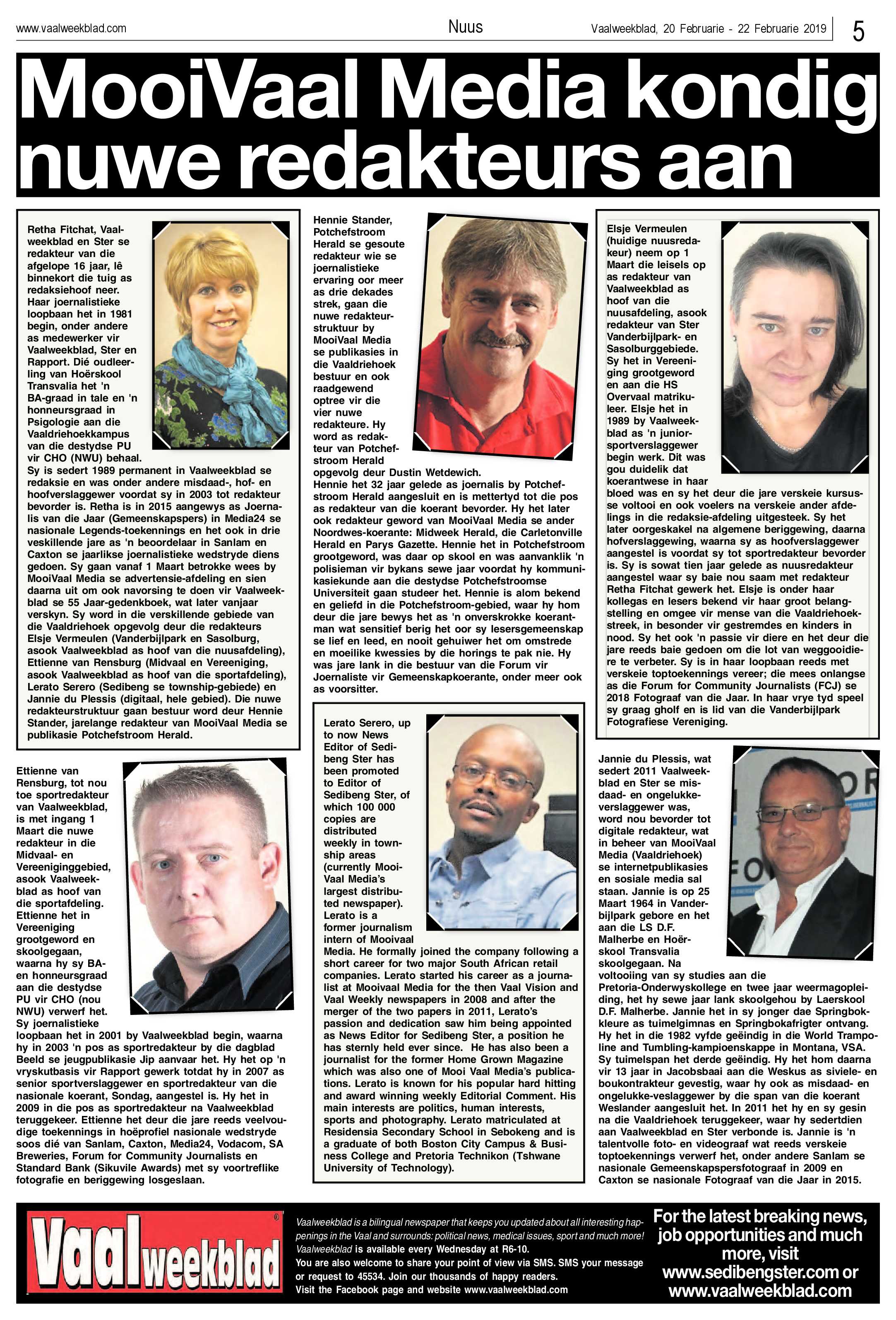 Vaalweekblad 20 – 22 Februarie 2019 page 5