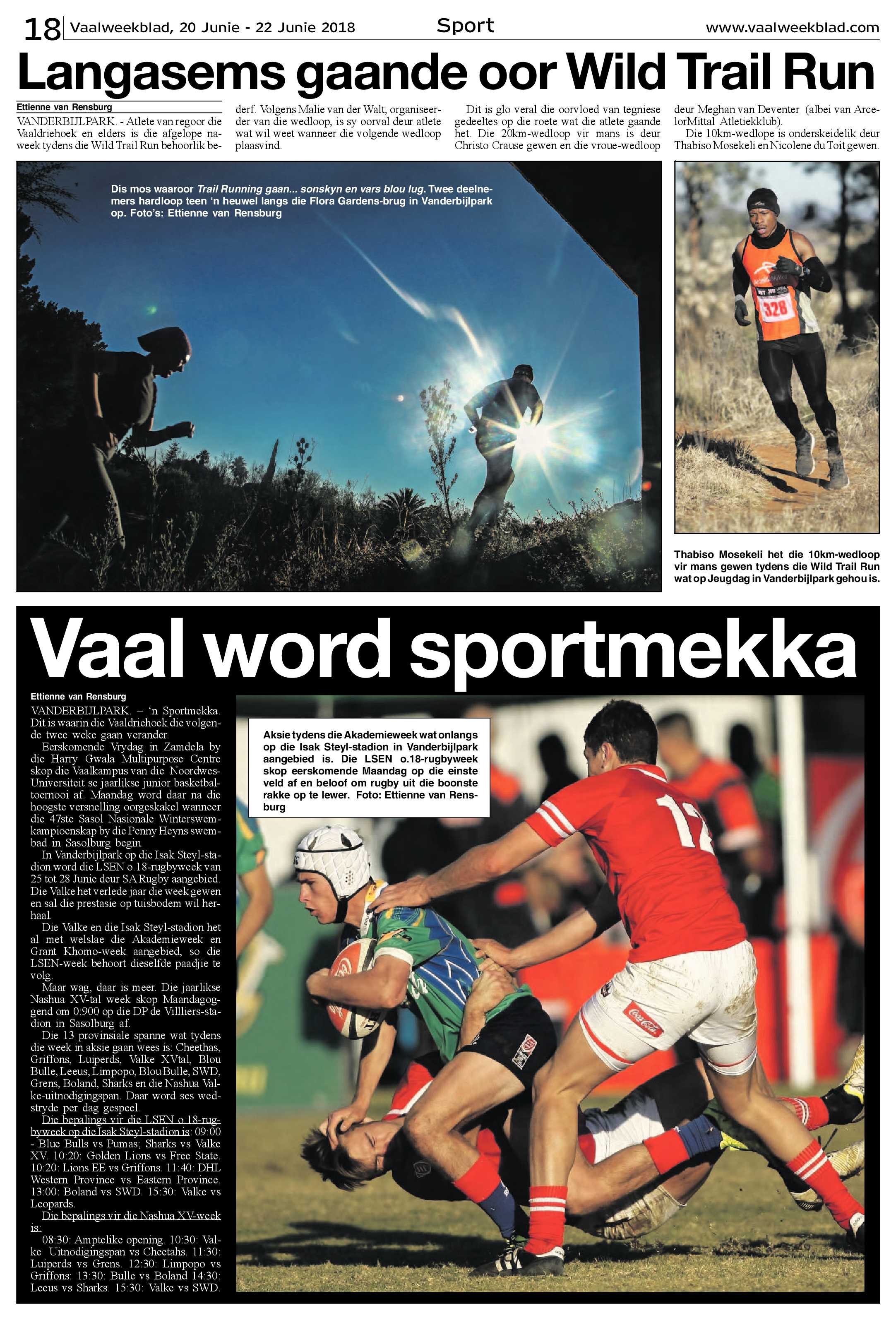 Vaalweekblad 20 – 22 Junie 2018 page 18