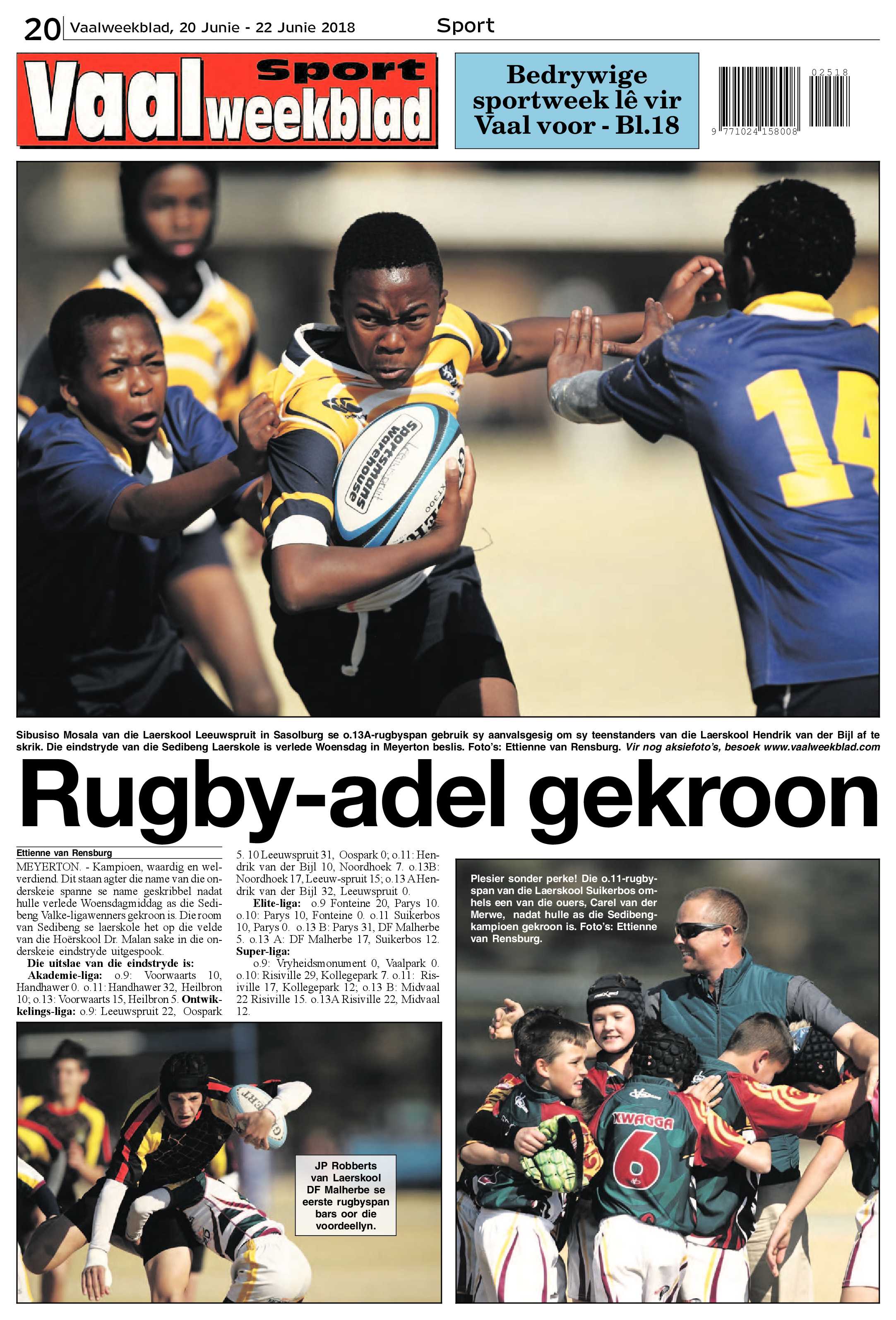 Vaalweekblad 20 – 22 Junie 2018 page 20
