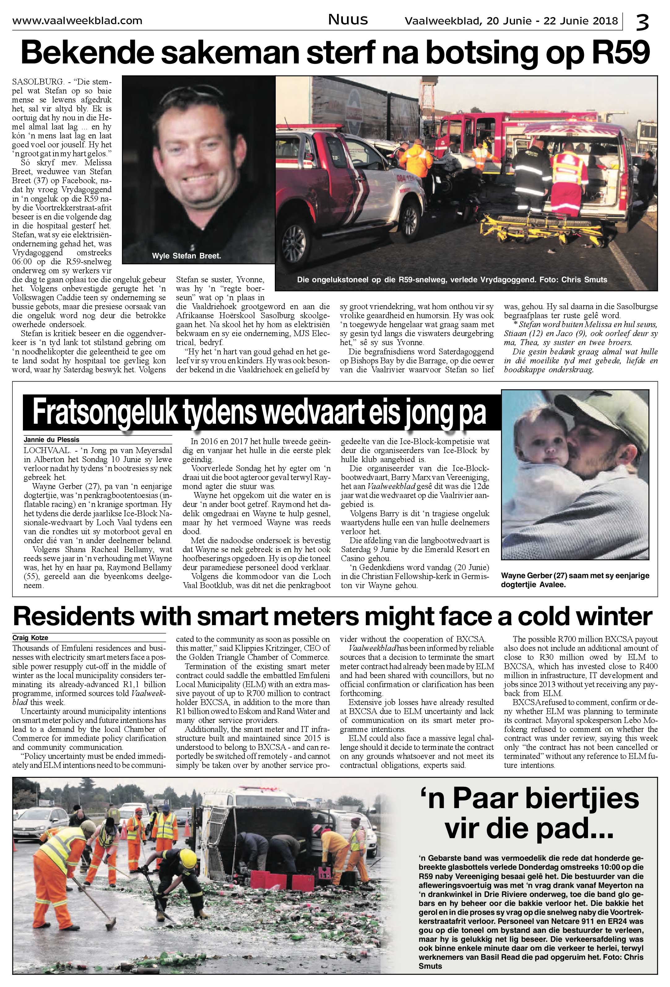 Vaalweekblad 20 – 22 Junie 2018 page 3