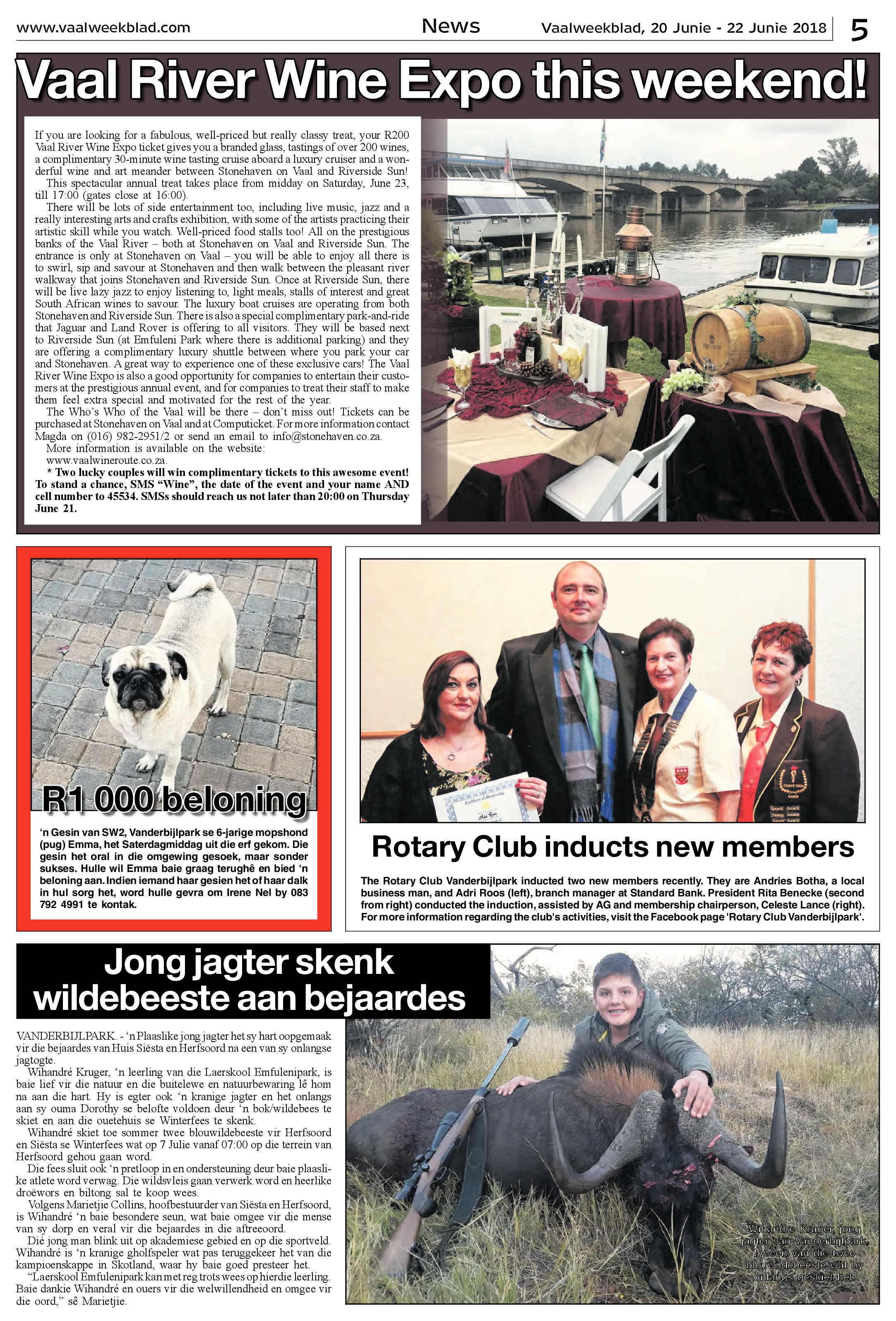 Vaalweekblad 20 – 22 Junie 2018 page 5