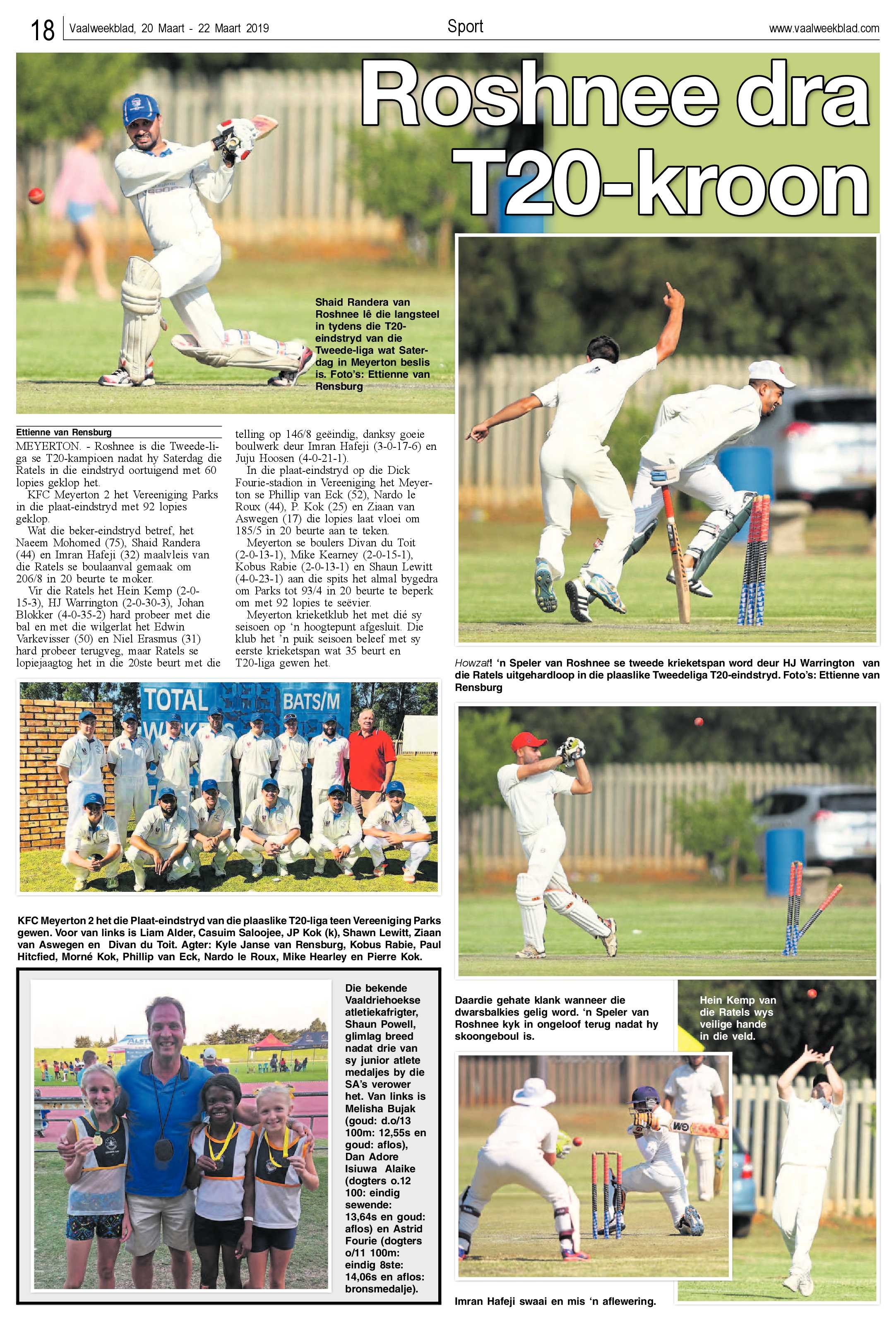 Vaalweekblad 20 – 22 Maart 2019 page 18