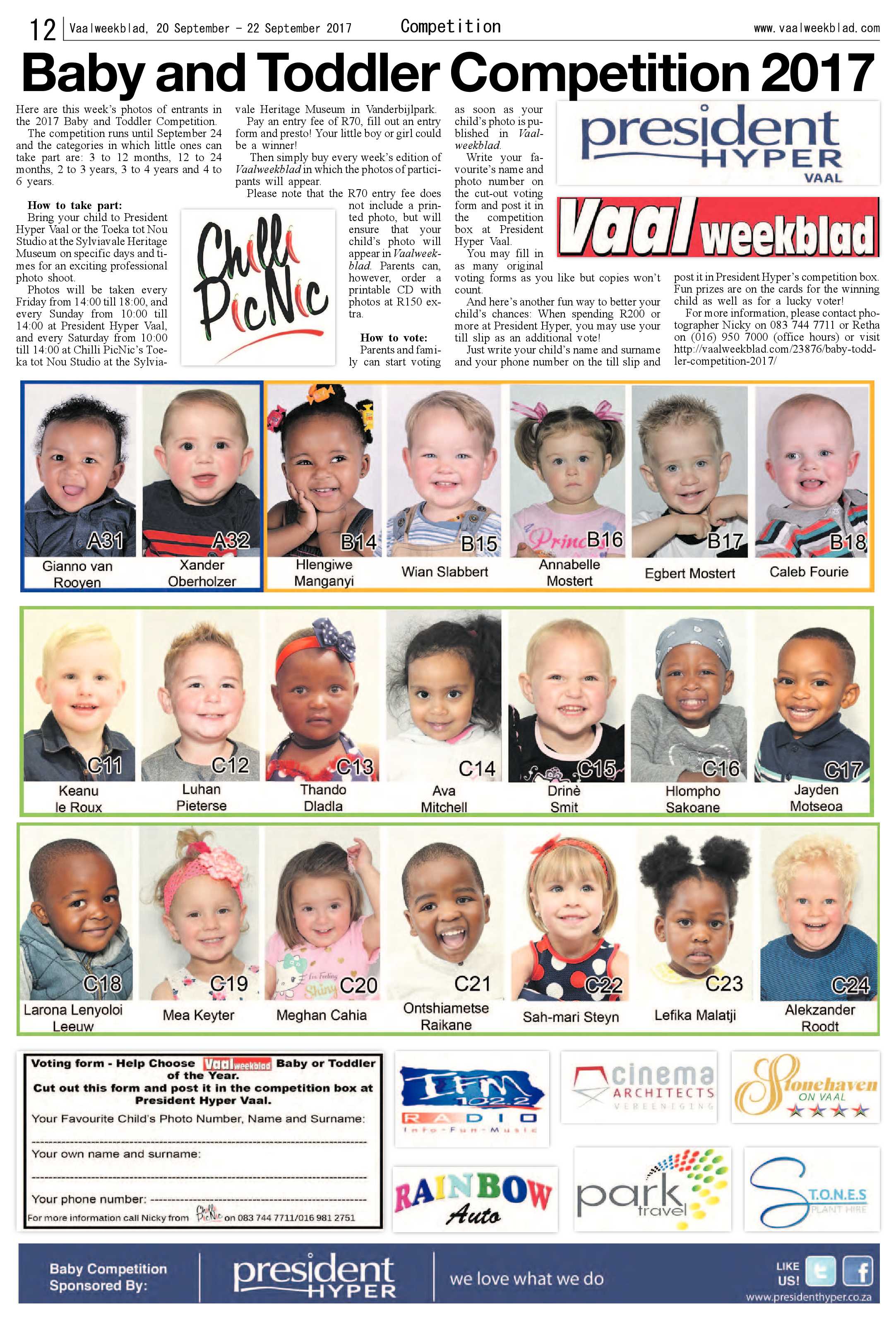 Vaalweekblad 20 – 22 September 2017 page 12