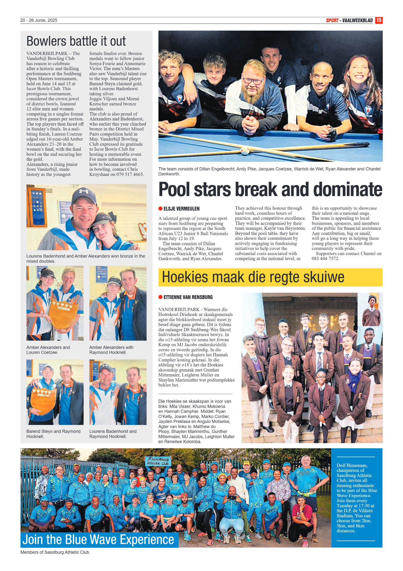 Vaalweekblad 20 – 26 Junie, 2025 page 15