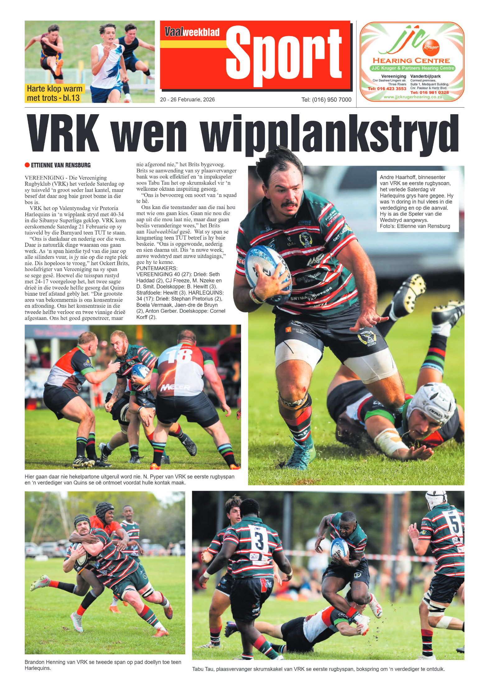 Vaalweekblad – 20 Februarie 2026 page 16