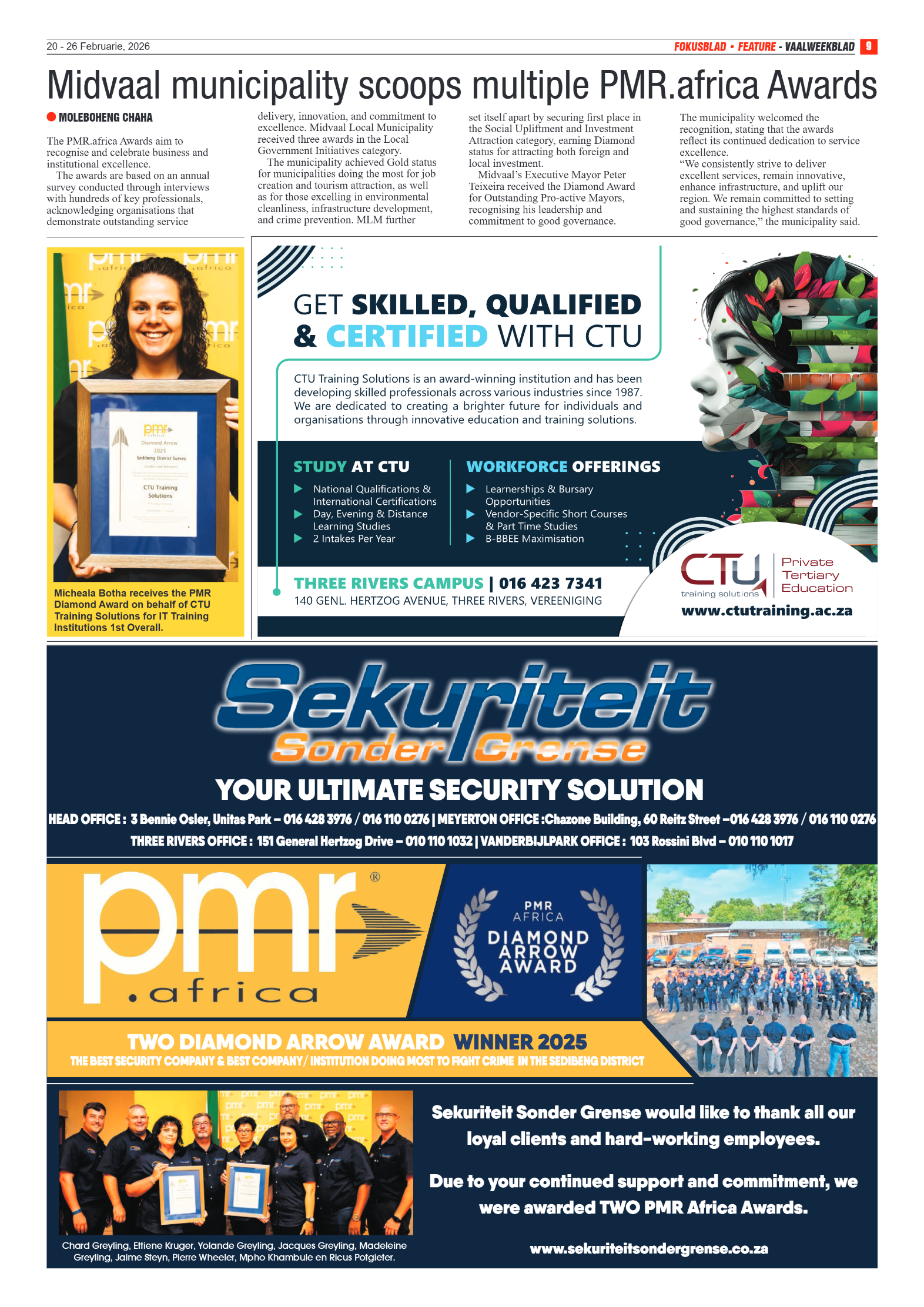 Vaalweekblad – 20 Februarie 2026 page 9