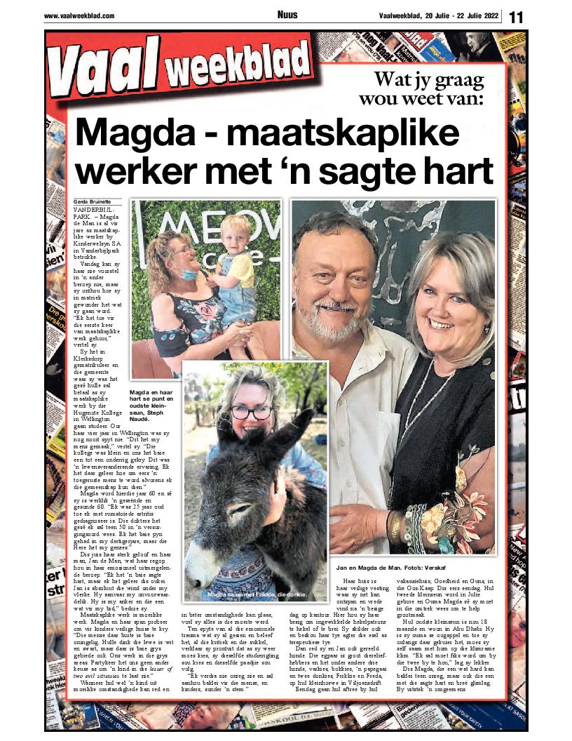 Vaalweekblad, 20 Julie – 22 Julie 2022 page 5