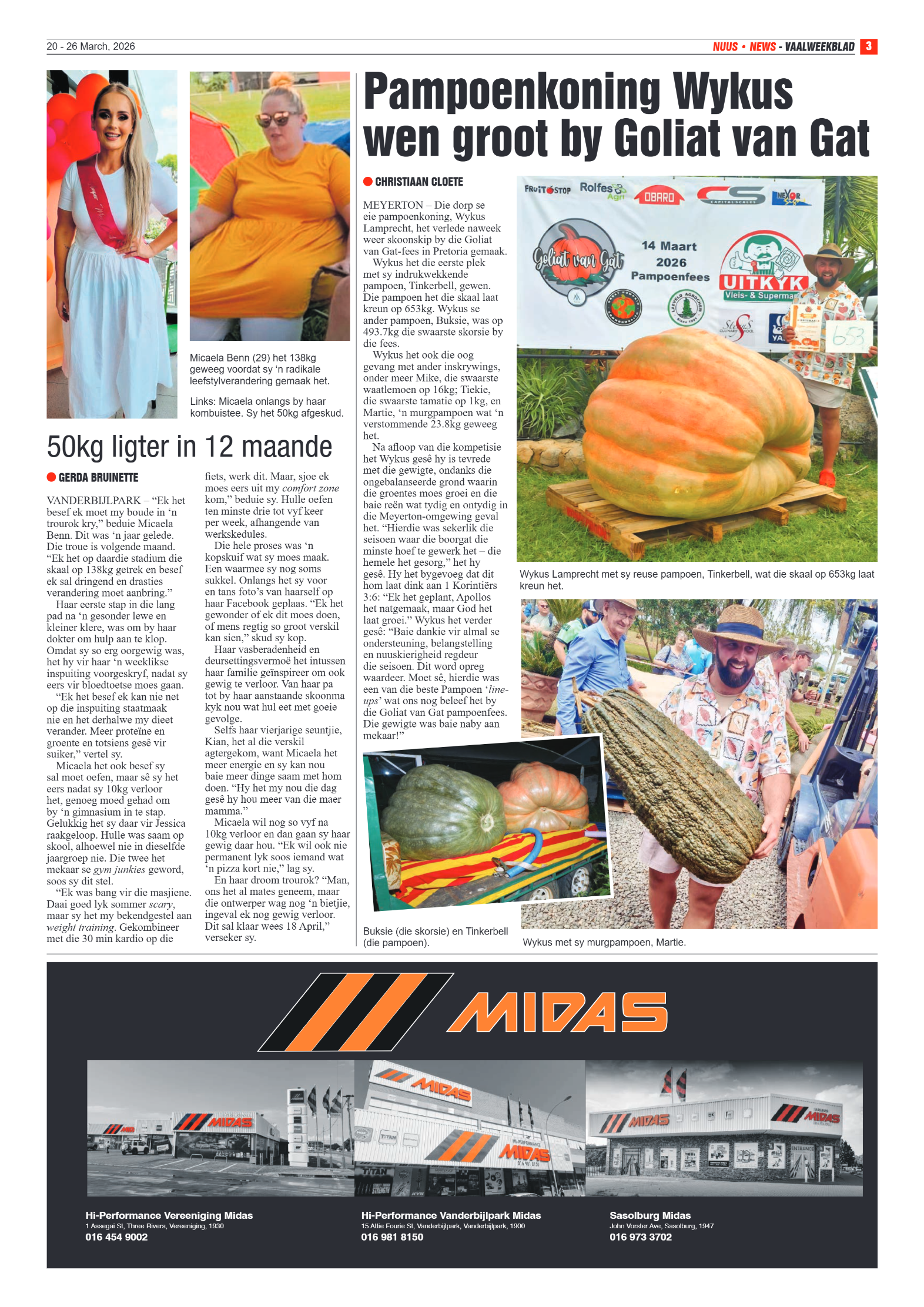 Vaalweekblad – 20 Maart 2026 page 3