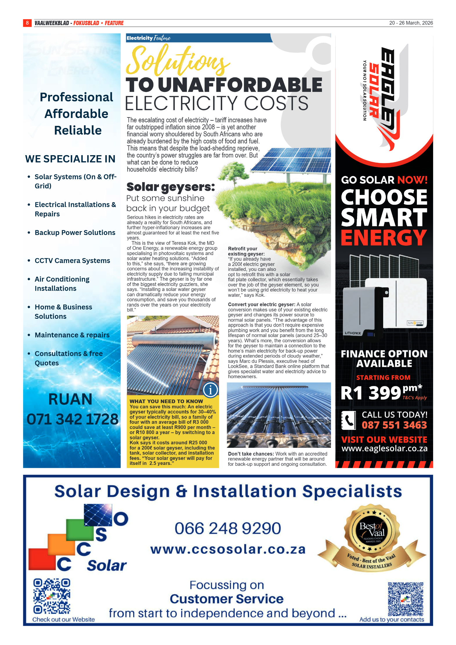 Vaalweekblad – 20 Maart 2026 page 8